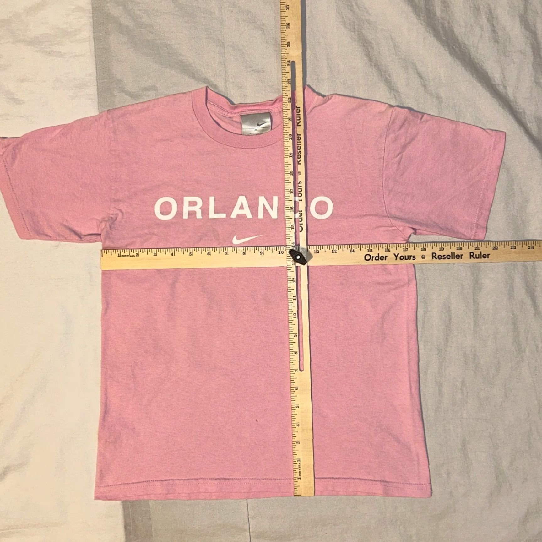 Nike Nike T-Shirt Shirt Women S Pink Logo Short Sleeve Crew Neck Casual Size S / US 4 / IT 40 - 4 Thumbnail