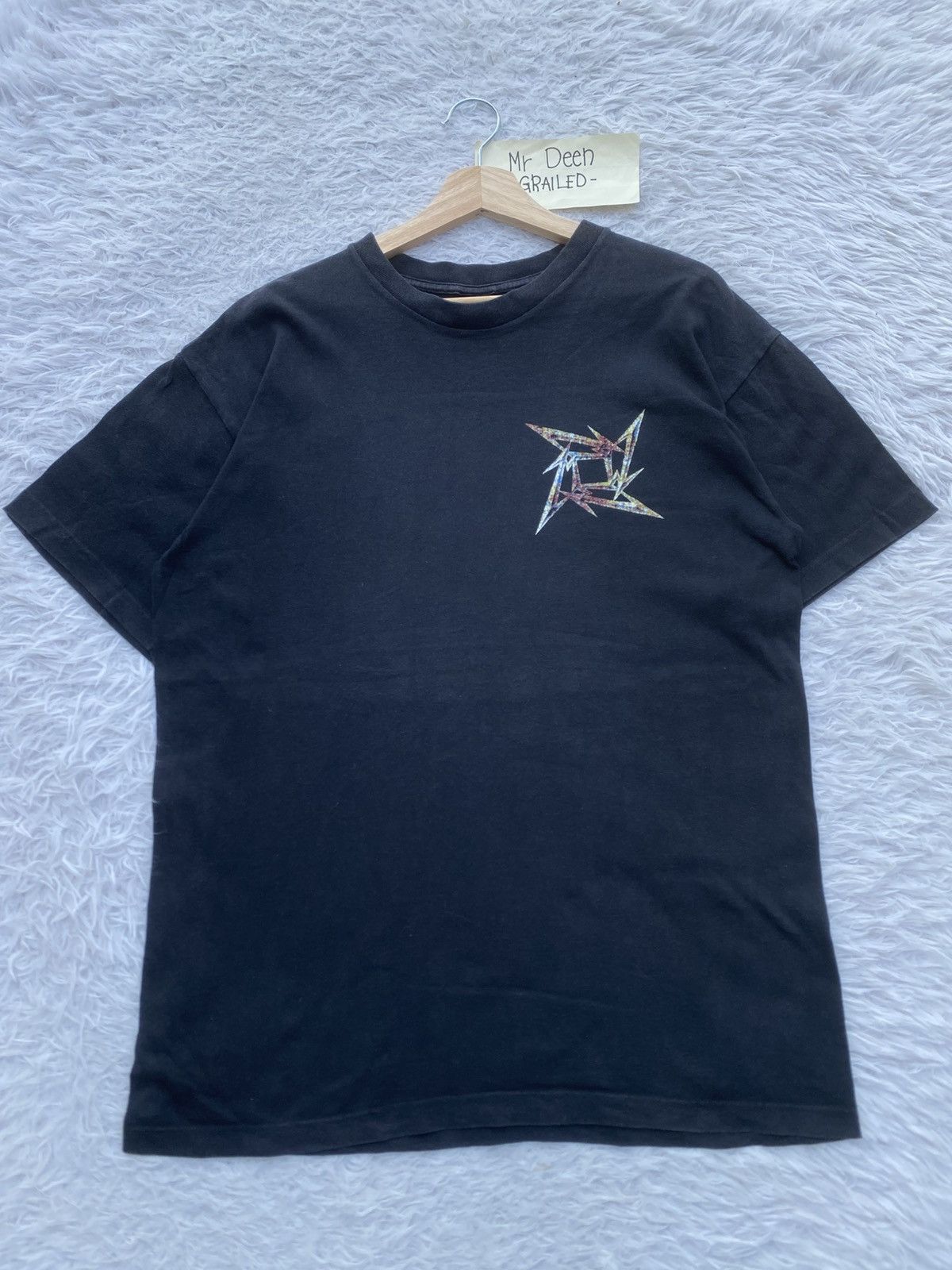 Metallica Vintage 90s Tour Metallica Giant Tag Band T Shirt Size US L / EU 52-54 / 3 - 9 Thumbnail