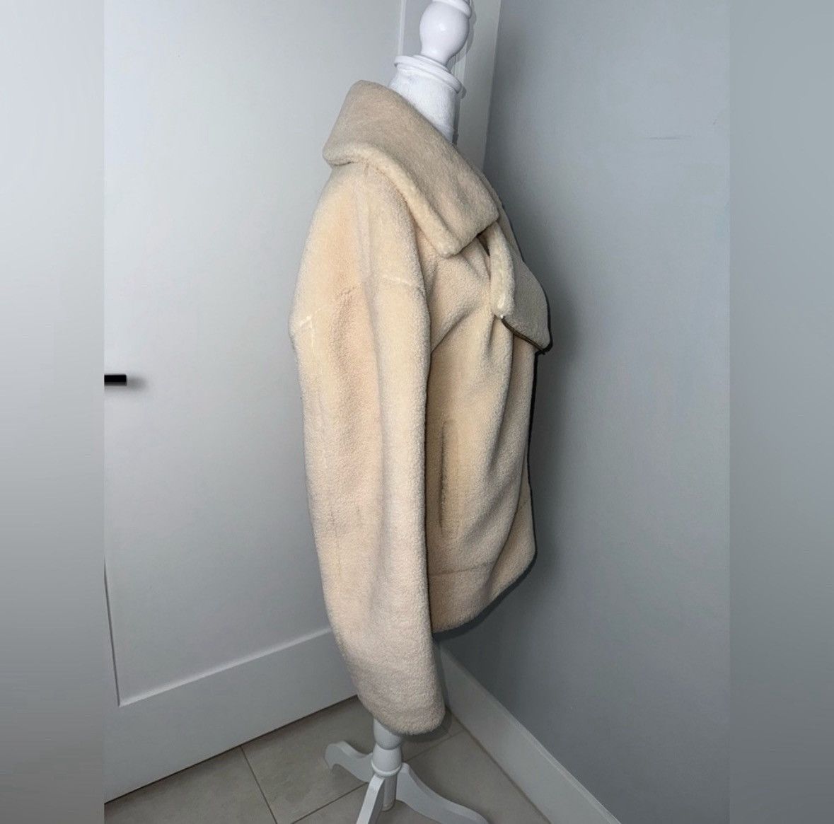 Rebecca Minkoff Rebecca Minkoff Brutus Biker Jacket in Ecru/Medium Size M / US 6-8 / IT 42-44 - 4 Thumbnail