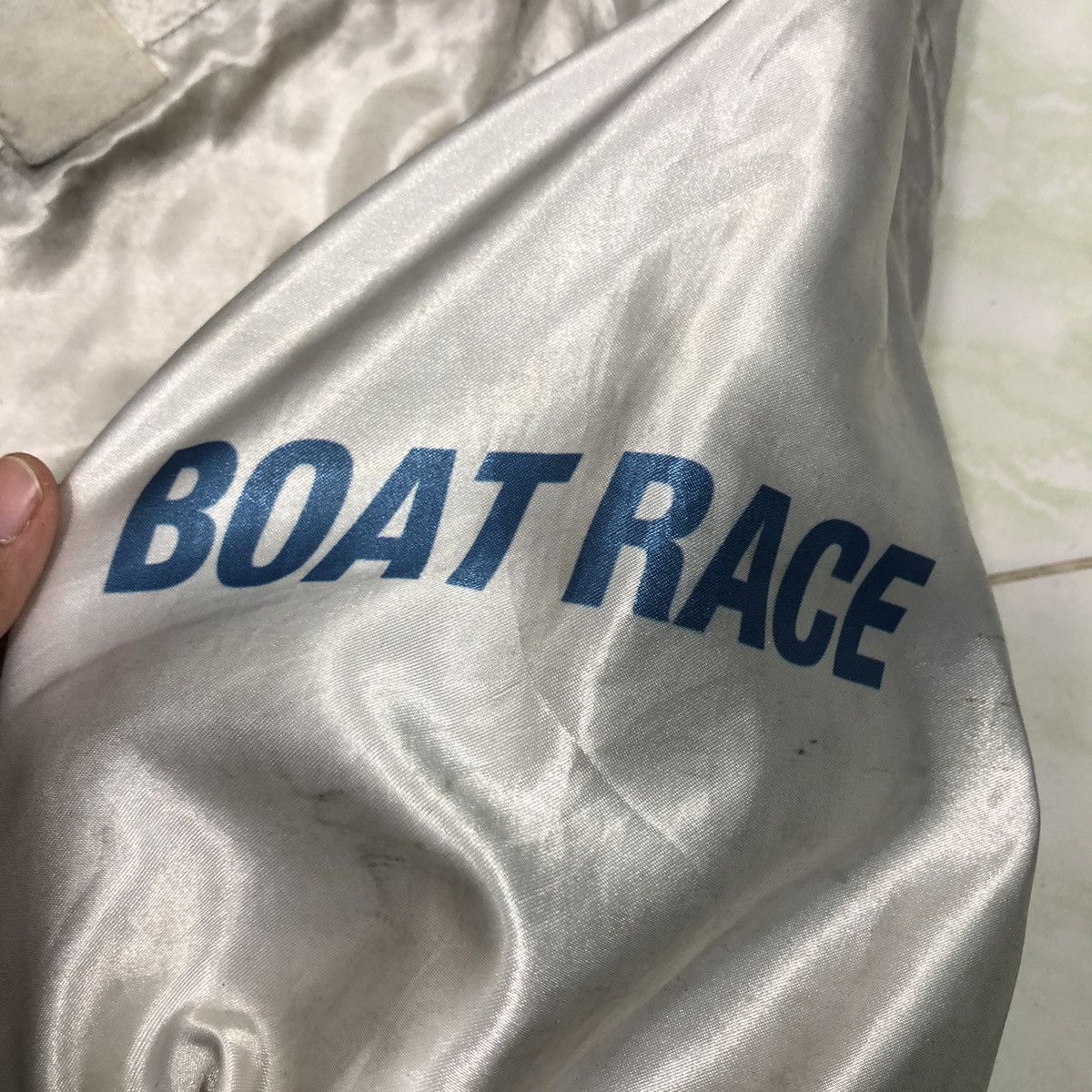Japanese Brand × Vintage 📌Vintage Bomber Biker Boat Race Jacket Issey Miyake Size US M / EU 48-50 / 2 - 17 Thumbnail