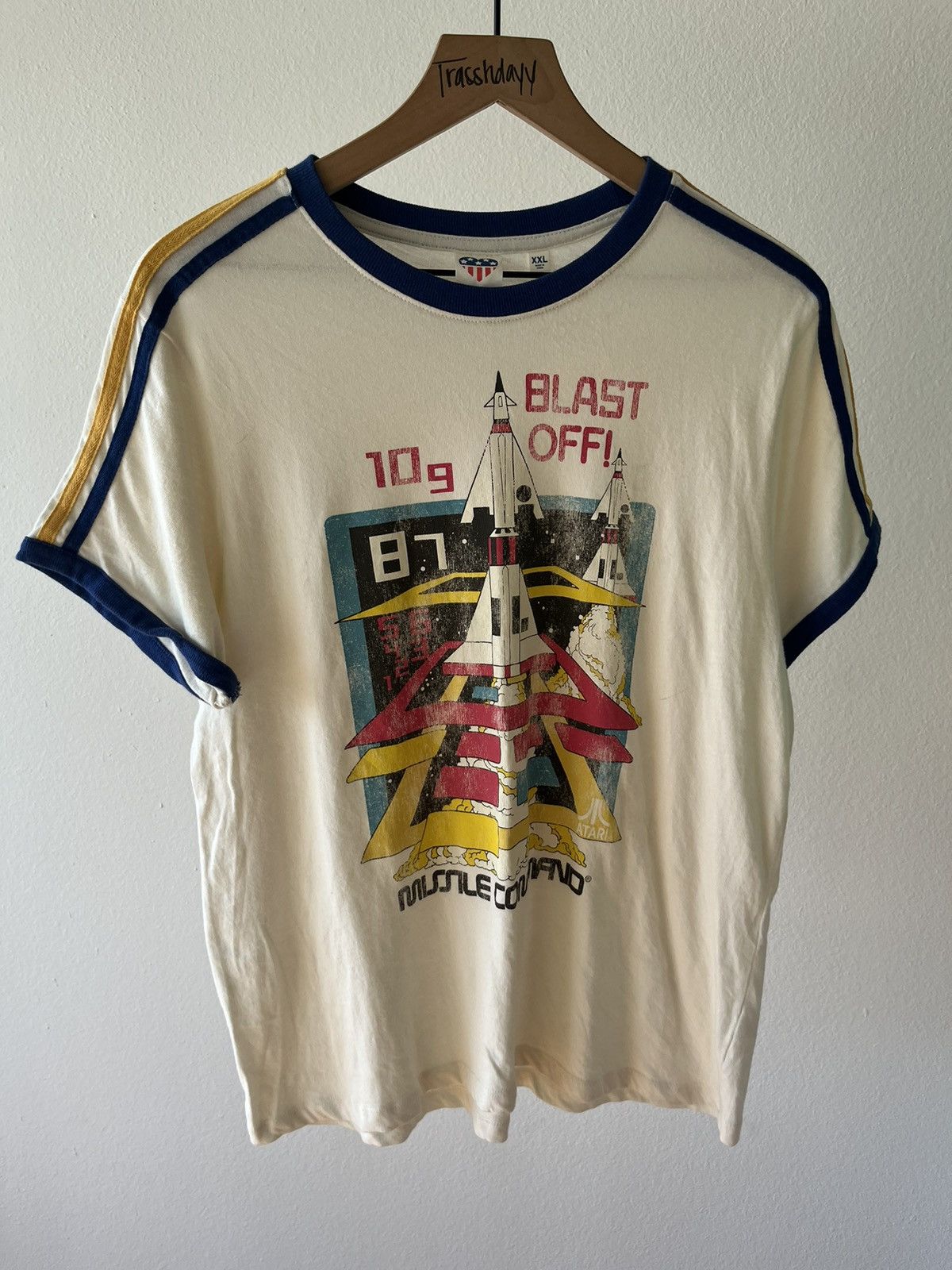 Vintage Atari Game Missile Command retro Tee Size US S / EU 44-46 / 1 - 3 Thumbnail