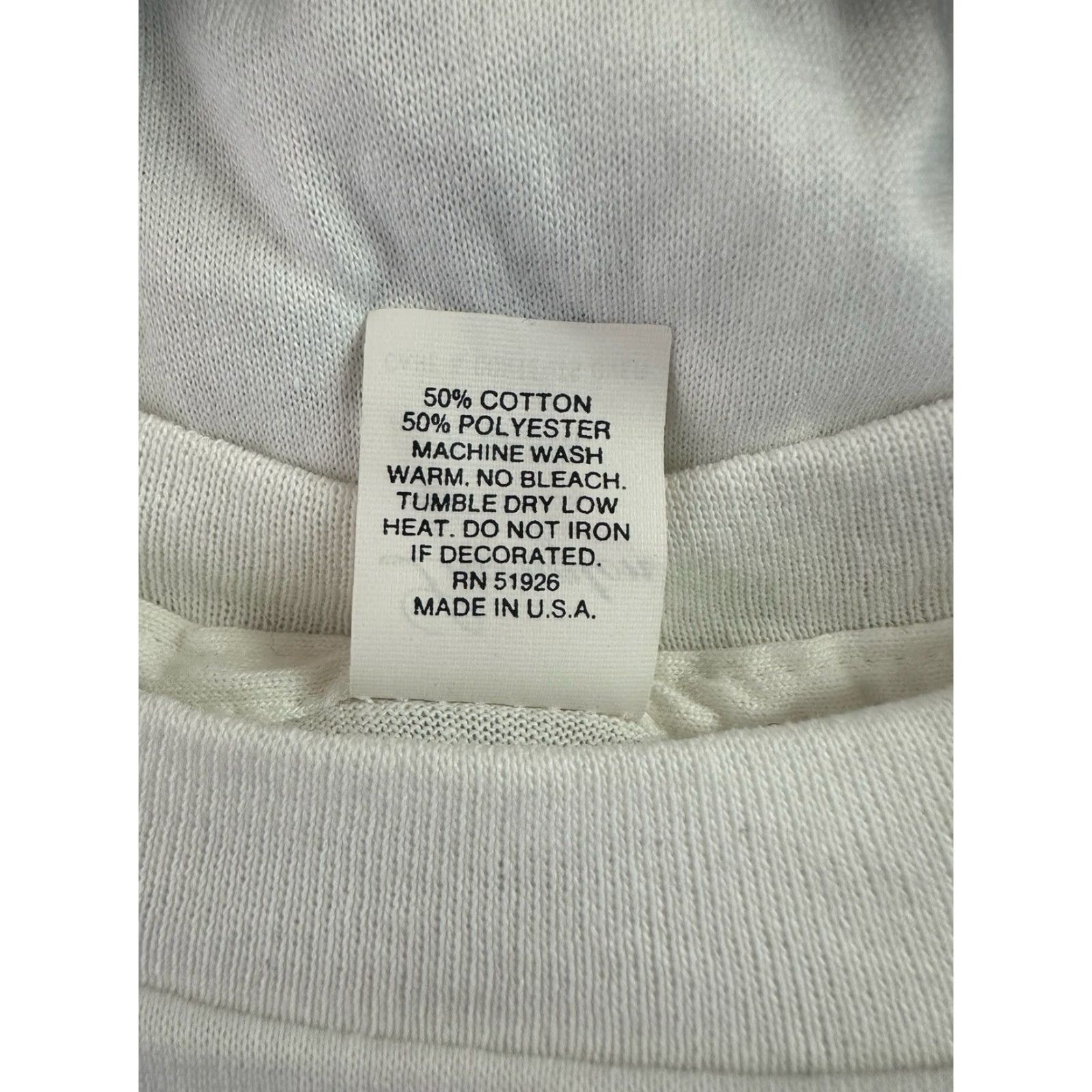 Vintage VINTAGE Lexington Muscle Tank Shirt Mens XL NOS NWOT 90s USA Made Tank White 50/50 Athletic 90s Mens Size US XL / EU 56 / 4 - 4 Thumbnail