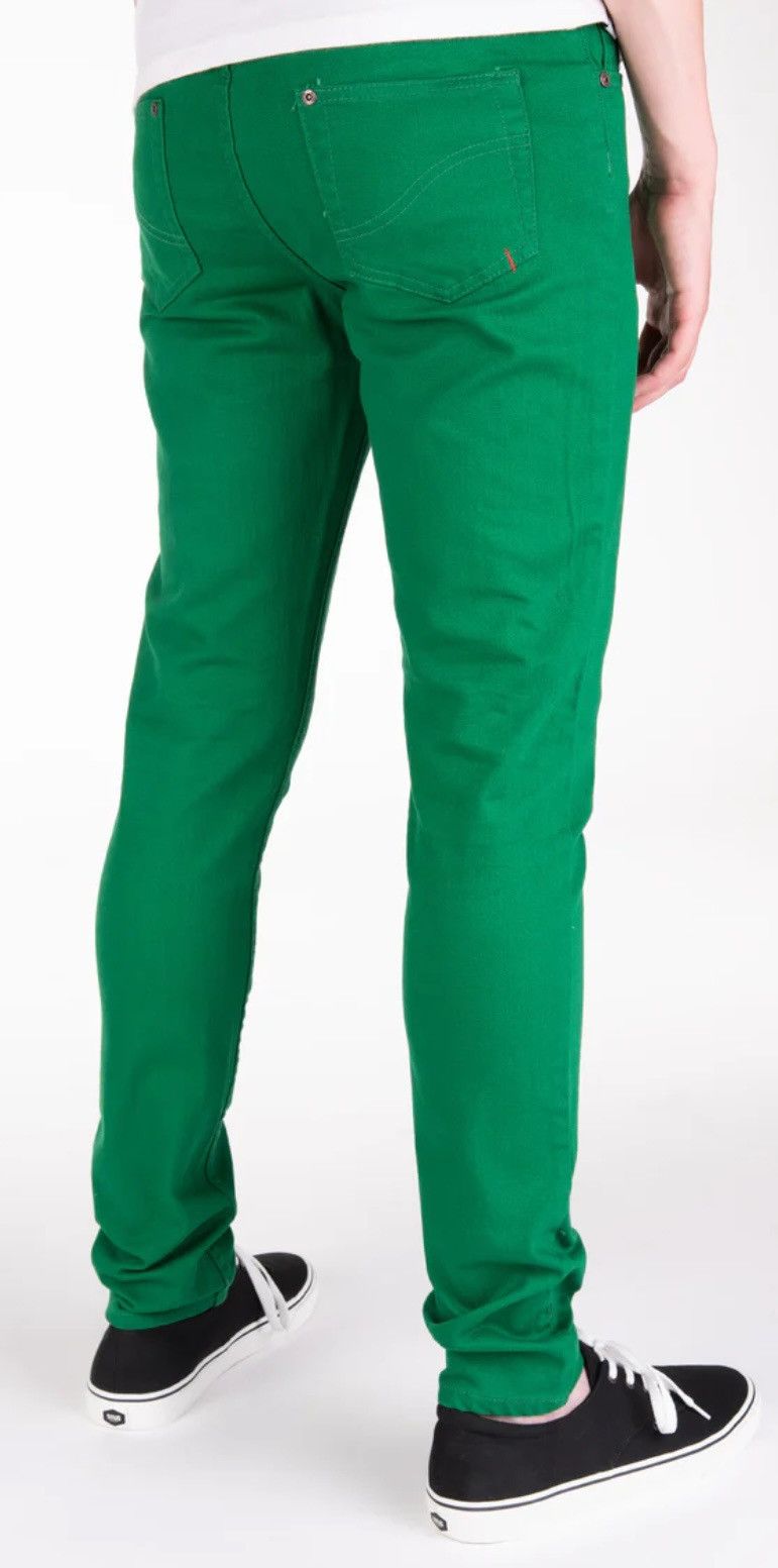 Santa Cruz Skateboards Titus skateboard tube fit denim cold Kelly green Size US 36 / EU 52 - 2 Thumbnail