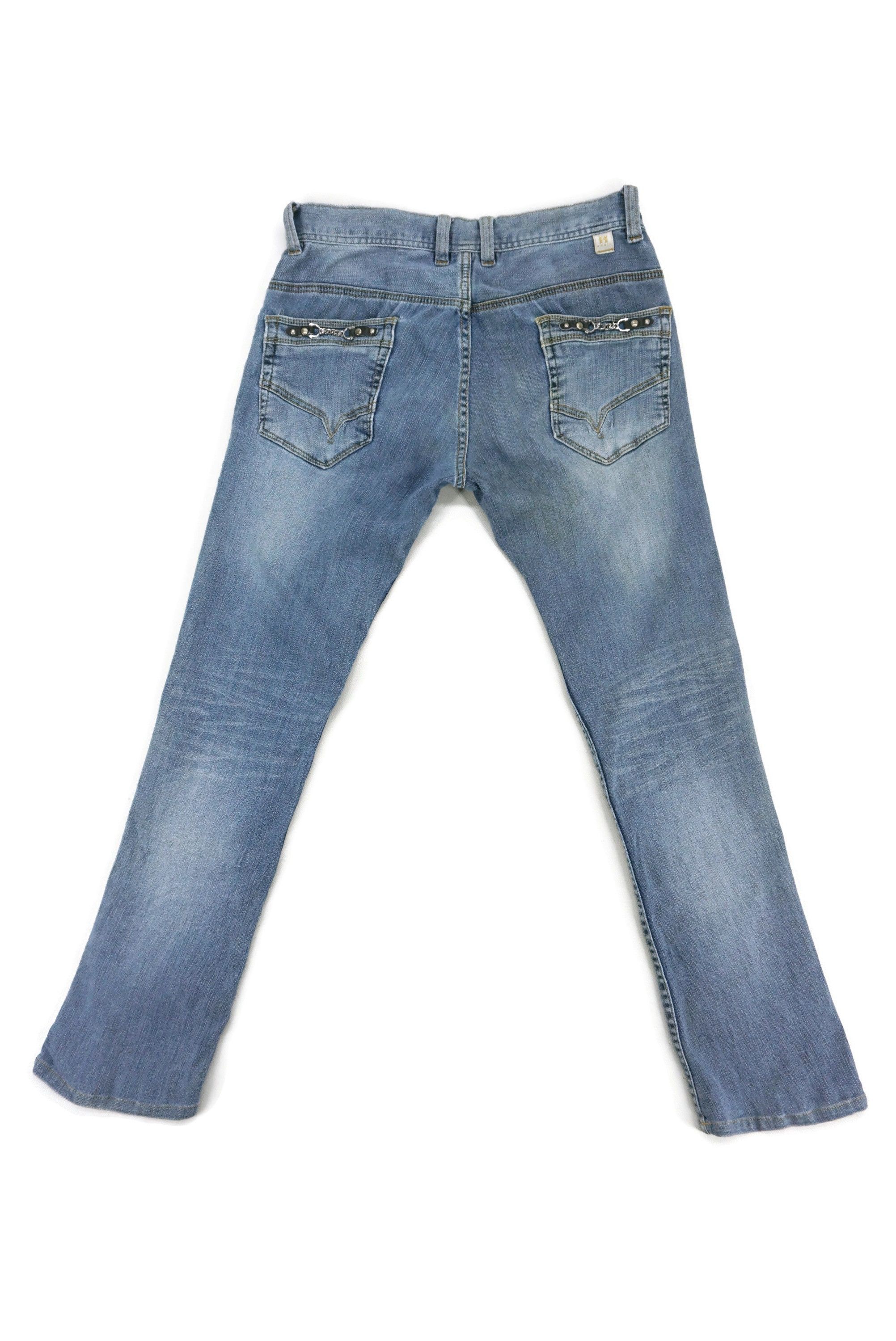 Japanese Brand Nicole Jeans fit W31xL30 Low-Rise Zipper Pocket Denim Size US 30 / EU 46 - 2 Thumbnail