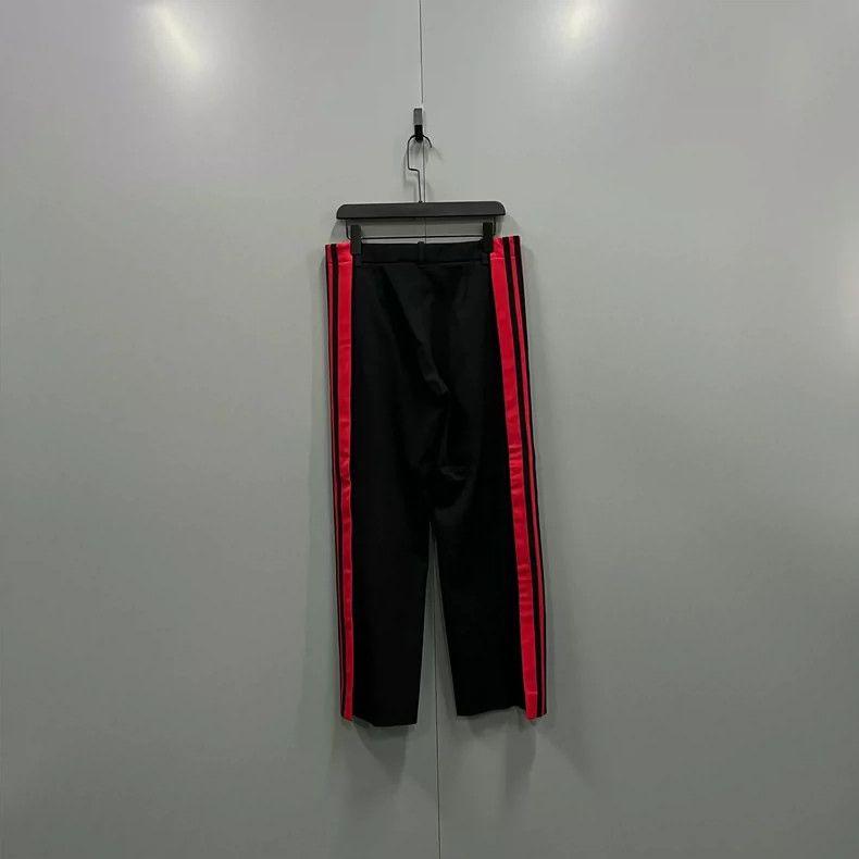 Balenciaga Balenciaga size 44 Side red striped straight-legged pants Size US 28 / EU 44 - 2 Thumbnail