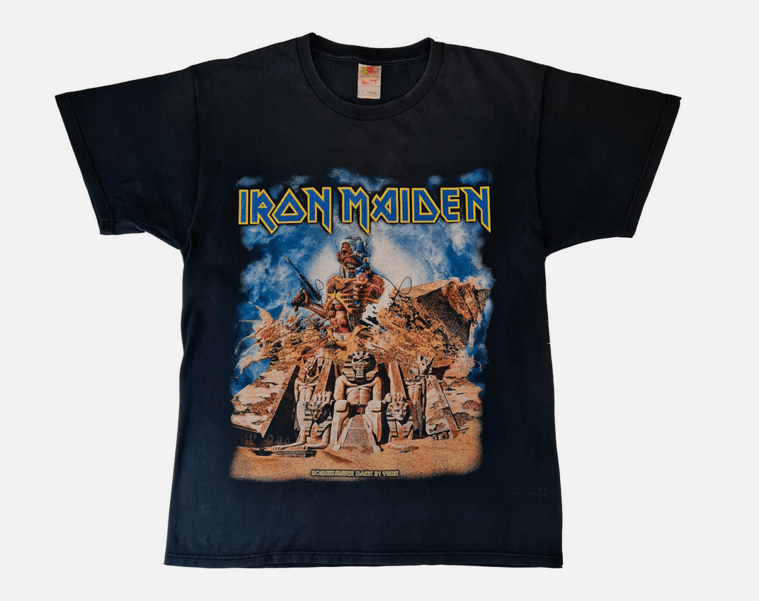 Fruit Of The Loom Iron Maiden - Somewhere Back in Time - 2008 T-shirt L Rare Size US L / EU 52-54 / 3 - 1 Thumbnail