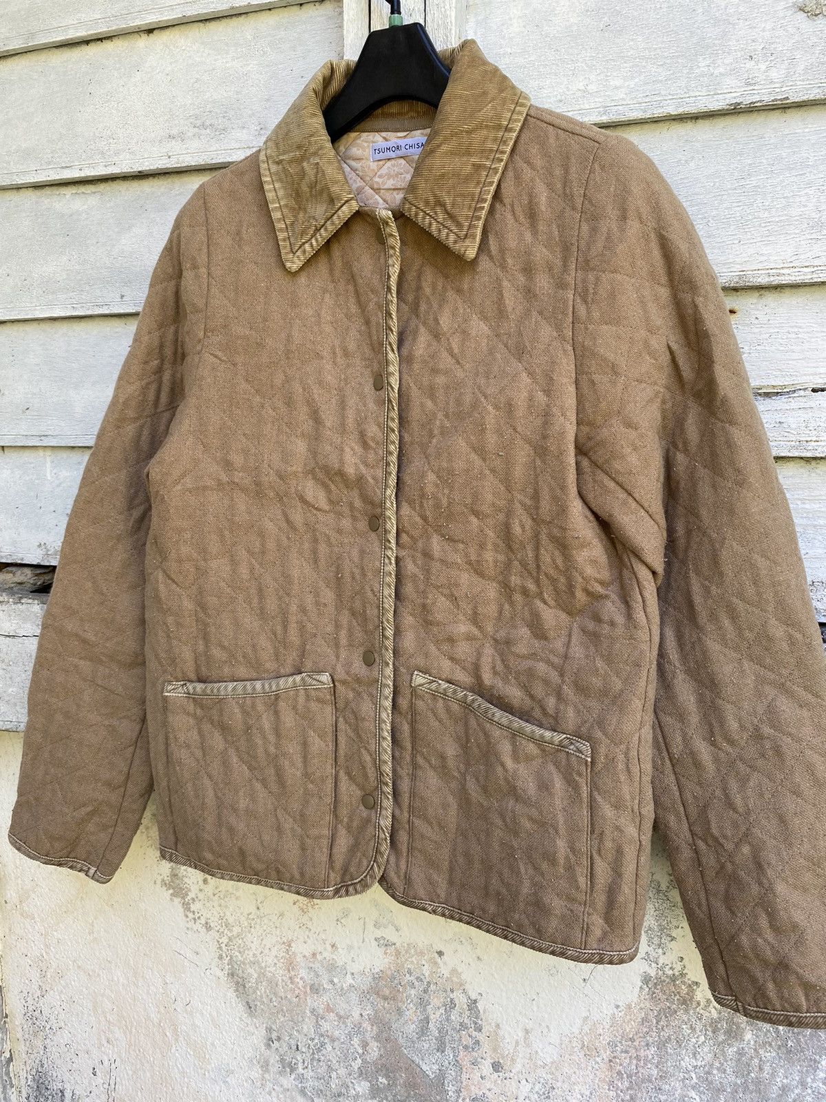 Issey Miyake × Japanese Brand × Tsumori Chisato Tsumori Chisato Quilted Snap-button Warm Jacket Size S / US 4 / IT 40 - 2 Thumbnail