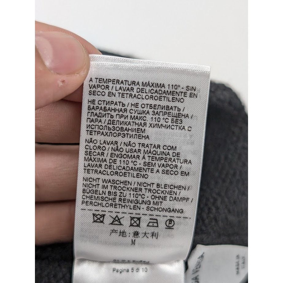 Bottega Veneta o1rshd1 Size: M / Overlock Wool Cashmere Beanie Hat / Cap Size ONE SIZE - 16 Thumbnail