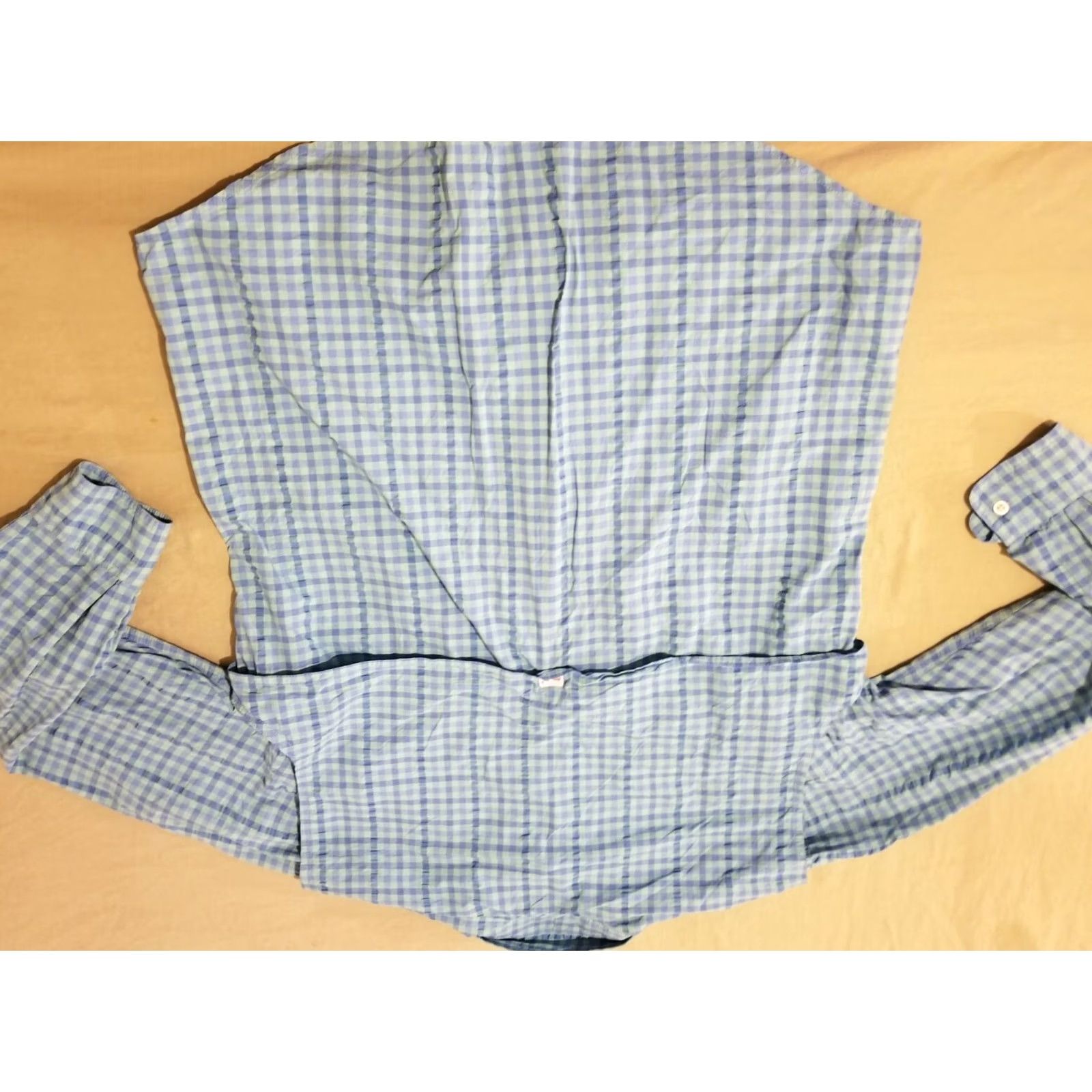 Vineyard Vines Mens vineyard vines Blue Button Shirt M Medium Size 40R - 7 Thumbnail