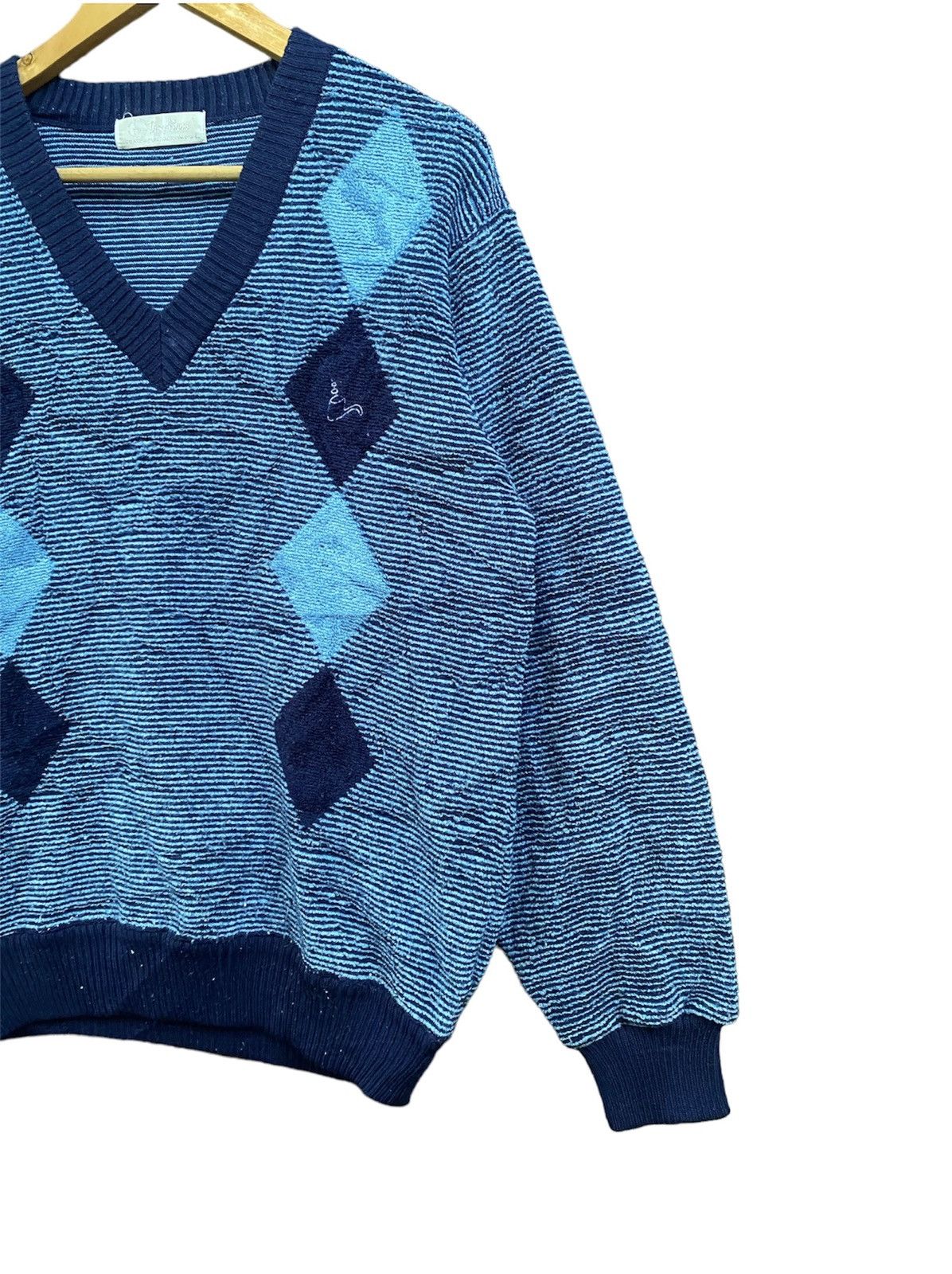 Japanese Brand Troy Bros V Neck Sweatshirt Size US L / EU 52-54 / 3 - 2 Thumbnail