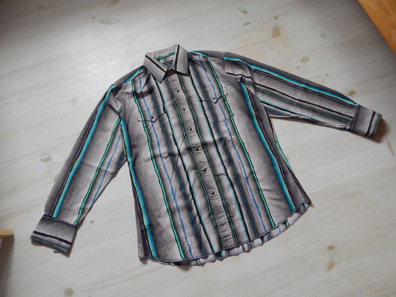 Cowboy Equipment vintage panhandle slim western shirt Size US L / EU 52-54 / 3 - 1 Thumbnail