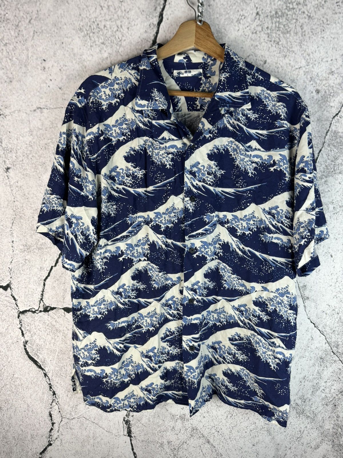 Uniqlo Uniqlo x Fuji Mountain Japanese shirt printed size M Size US L / EU 52-54 / 3 - 1 Thumbnail