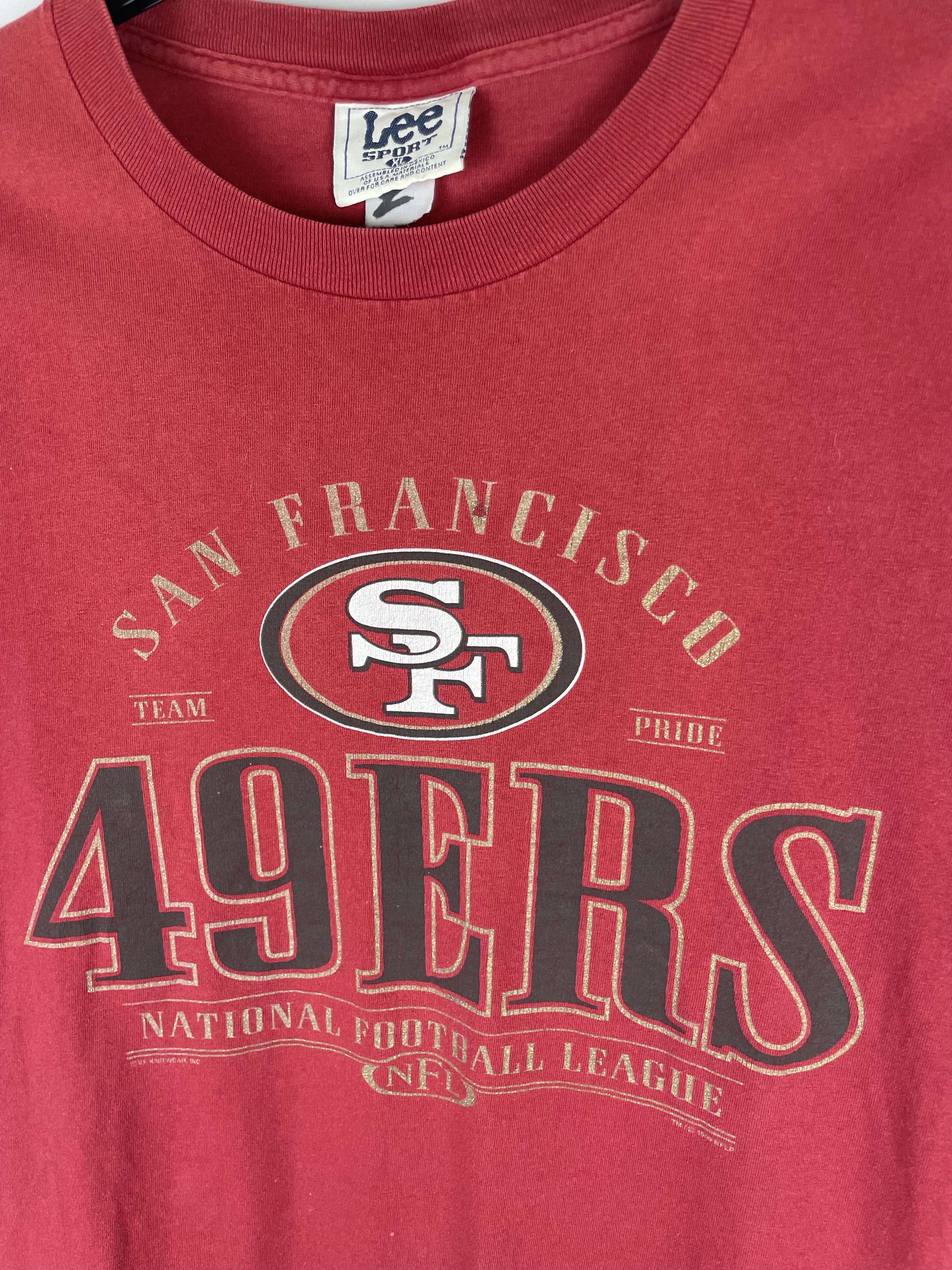 Lee × Vintage Lee San Francisco 49ers Tee Size US XL / EU 56 / 4 - 4 Thumbnail