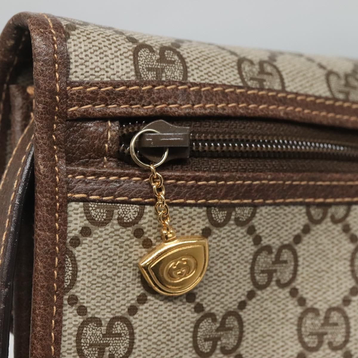 Gucci GUCCI GG Supreme Shoulder Bag Pvc Beige 004 904 004 904 Size ONE SIZE - 15 Thumbnail