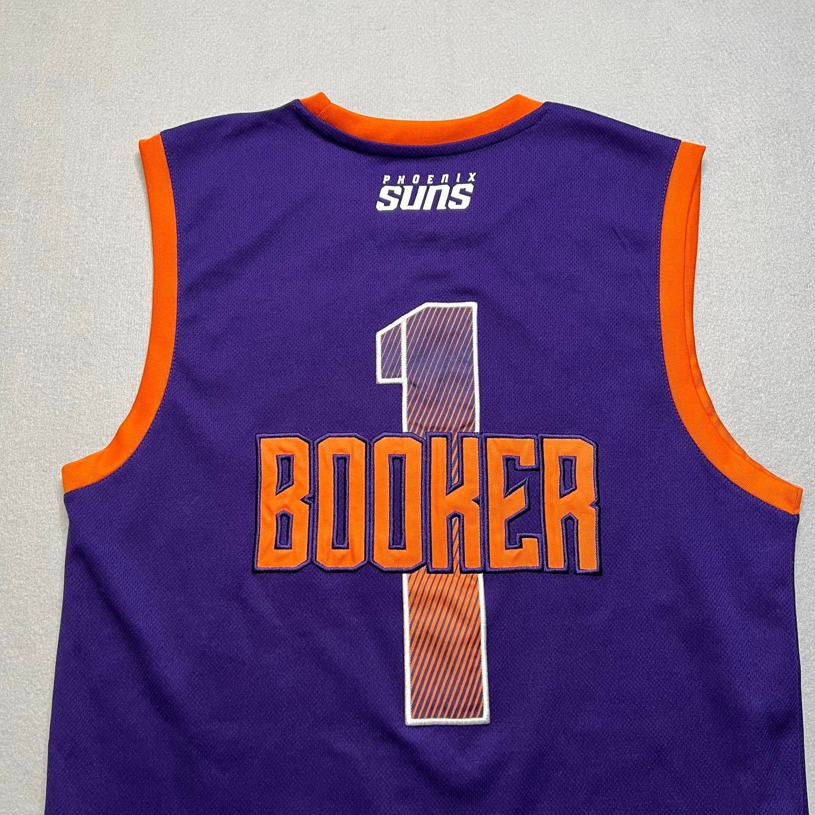 NBA Devin Booker Phoenix Suns 1 Jersey NBA Purple Swingman M Size US M / EU 48-50 / 2 - 7 Thumbnail