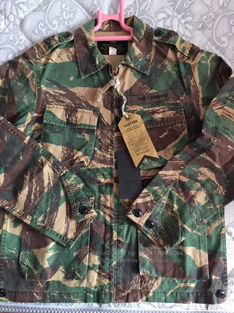 Neighborhood Neighborhood Lizard-patterned four-bag coat Size US M / EU 48-50 / 2 - 3 Thumbnail