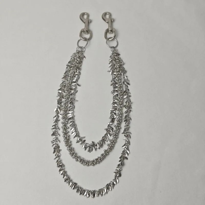 Japanese Brand × Vintage Leaf Round Bead Pants Chain Size ONE SIZE - 9 Thumbnail