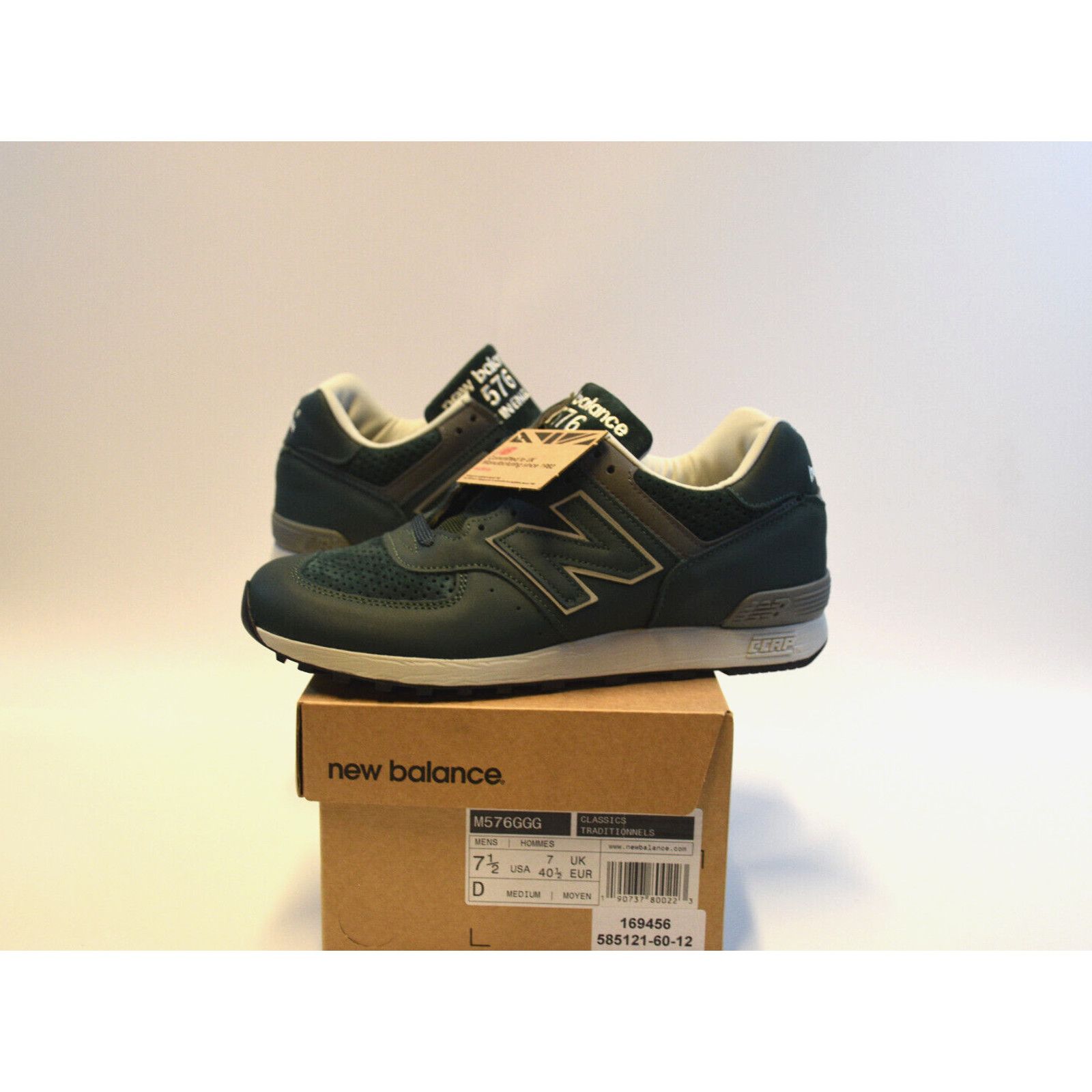 New Balance New Balance 576 US Men's 7.5 Hunter Green M576GG UK New Rare Size US 7.5 / EU 40-41 - 1 Thumbnail