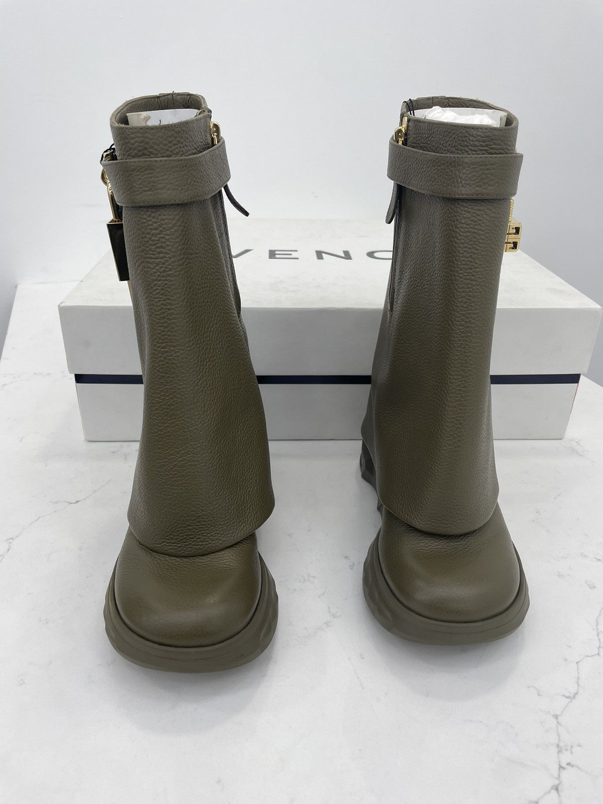Givenchy Givenchy Calfskin Shark Boots Size US 6 / IT 36 - 2 Thumbnail