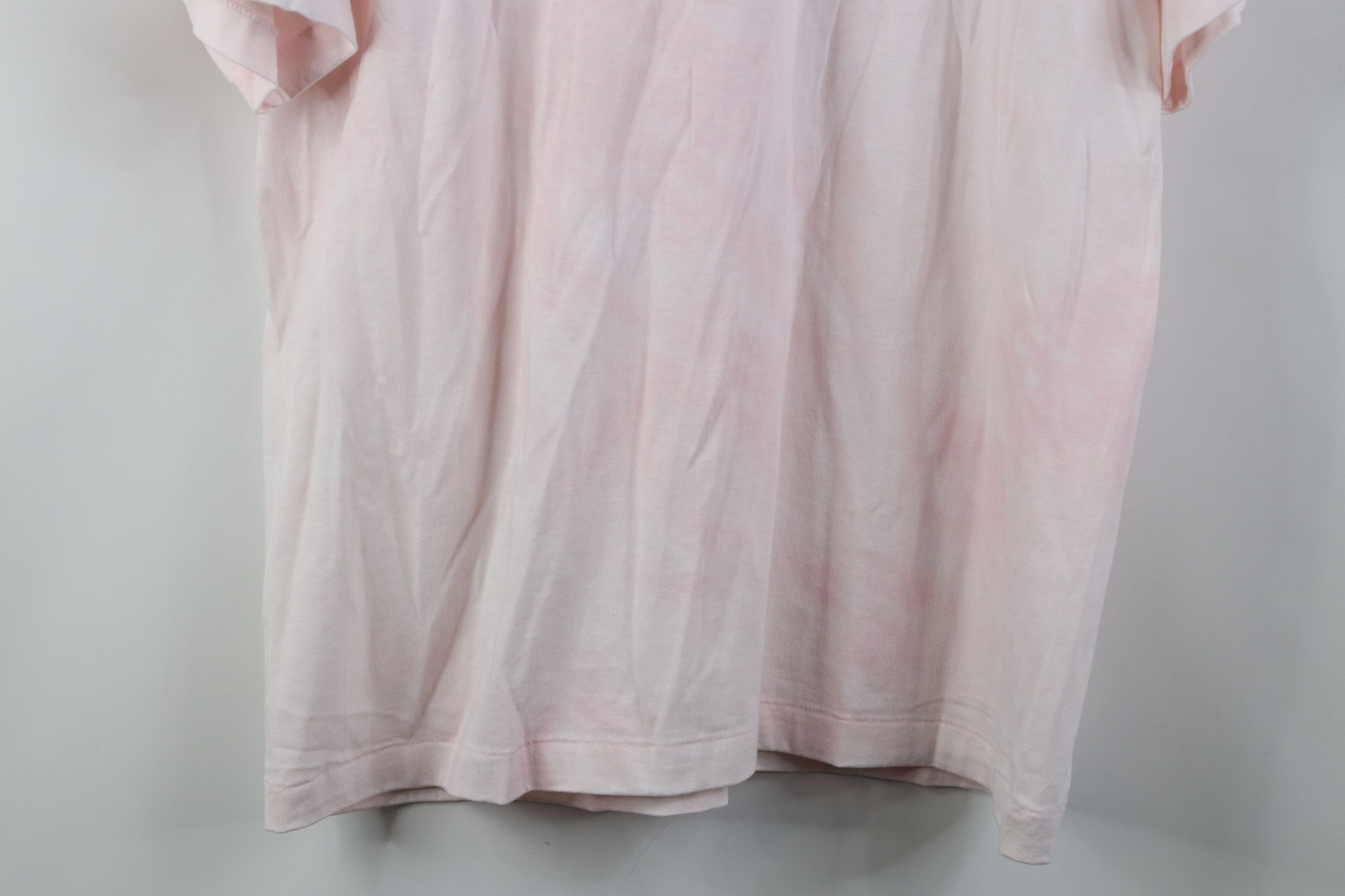 Vintage Vintage 90s Streetwear Wash Short Sleeve T-Shirt Pink USA Size L / US 10 / IT 46 - 9 Thumbnail