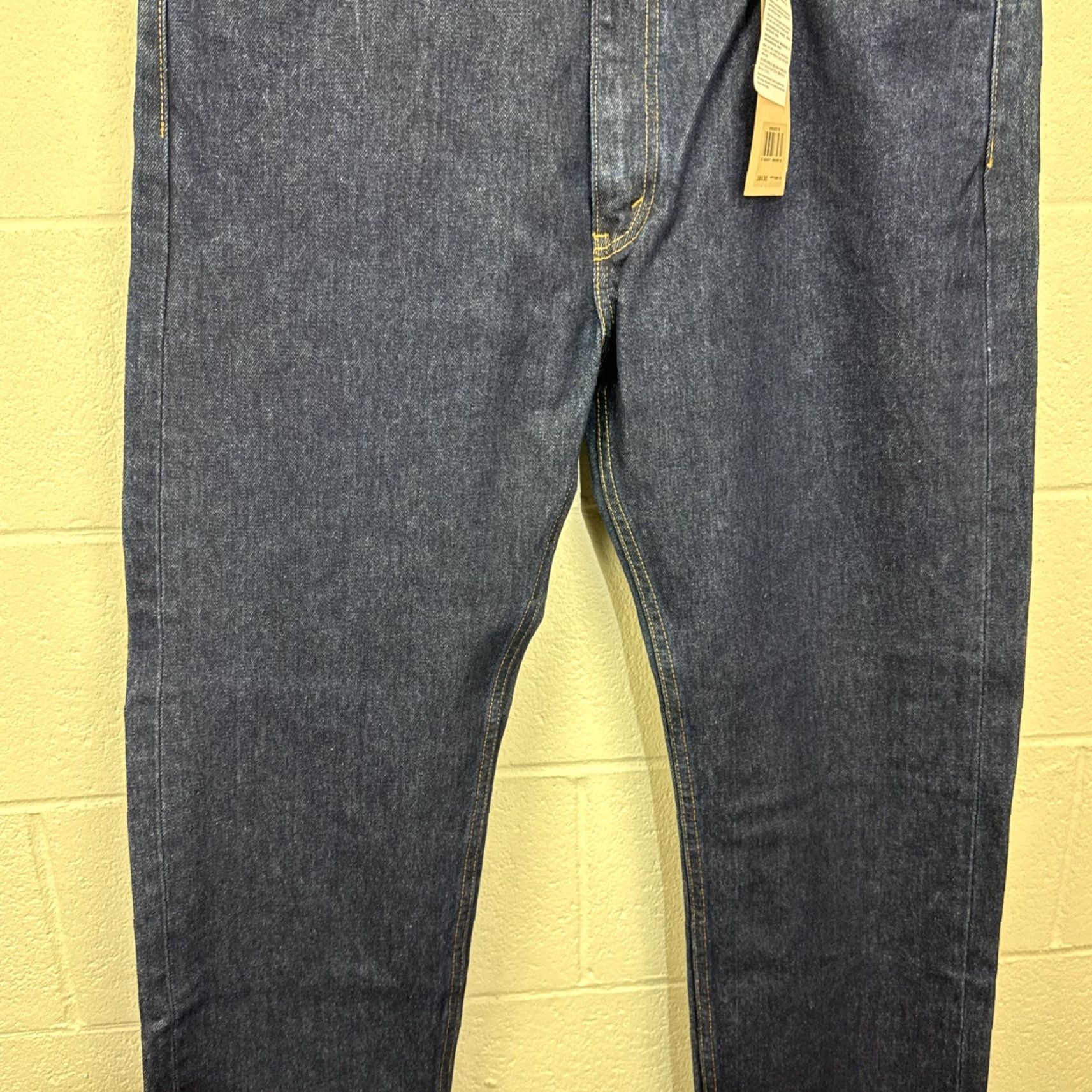 Levi's VINTAGE Levi's 505 Jeans Mens 38x30 Dark Wash Straight Fit Mid-Rise Cotton Denim 80s 90s Retro Casual Size US 38 / EU 54 - 6 Thumbnail