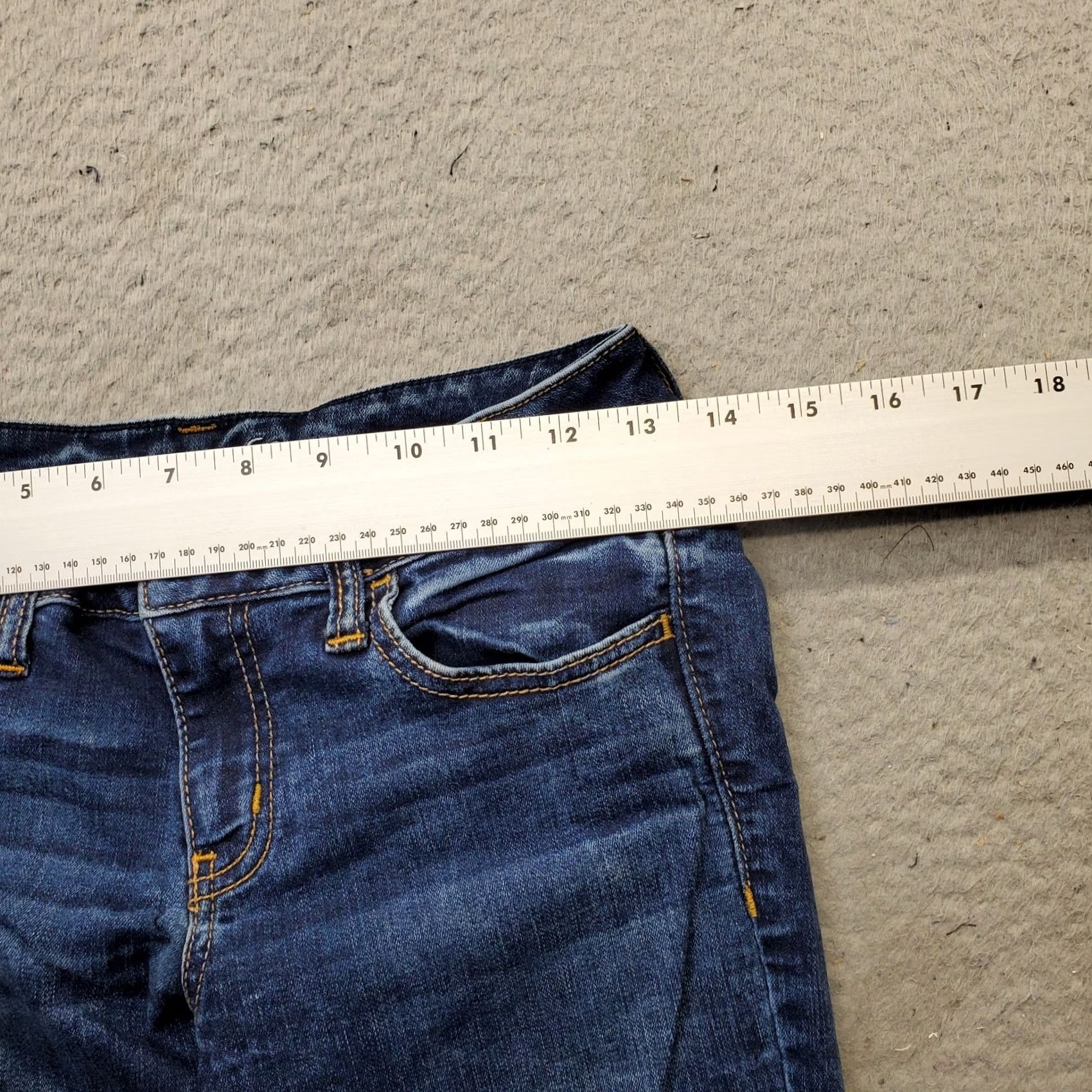 American Eagle Outfitters American Eagle Outfitters Jeans Womens 4 Blue Jegging Skinny Stretch Fit 5-Pocket Denim Size 27" / US 4 / IT 40 - 6 Thumbnail