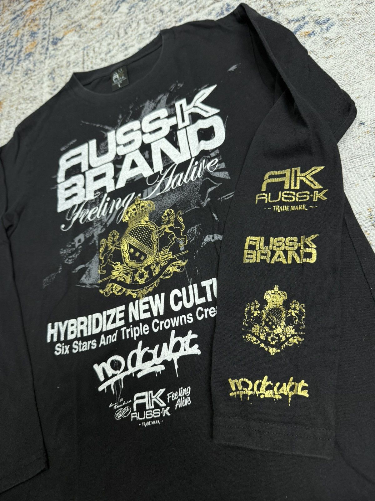 Japanese Brand Russ-k ifsix style long sleeve Size US M / EU 48-50 / 2 - 5 Thumbnail