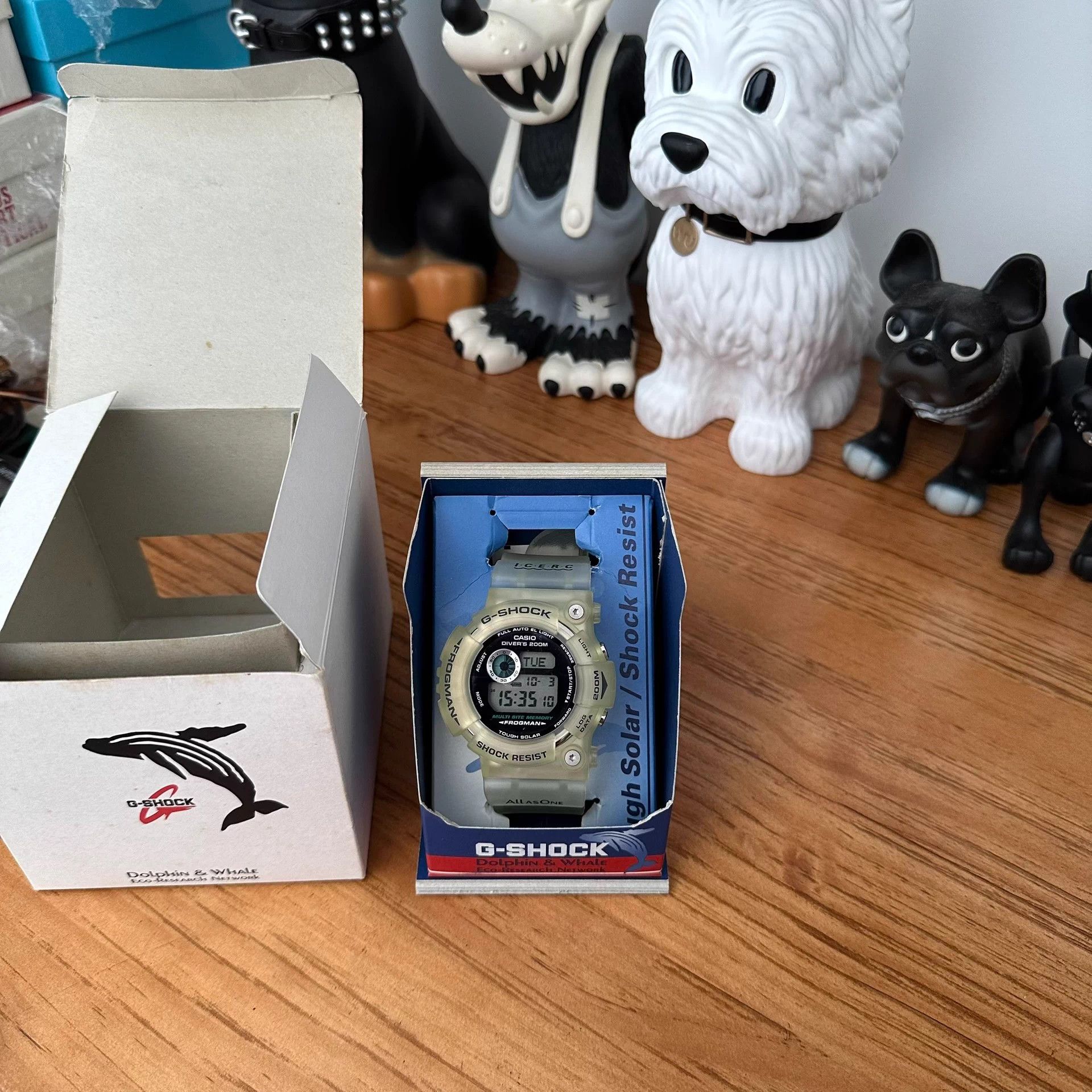 Casio Casio G-Shock Frogman 4th Gen GW202 Transparent Jelly New Size ONE SIZE - 1 Thumbnail