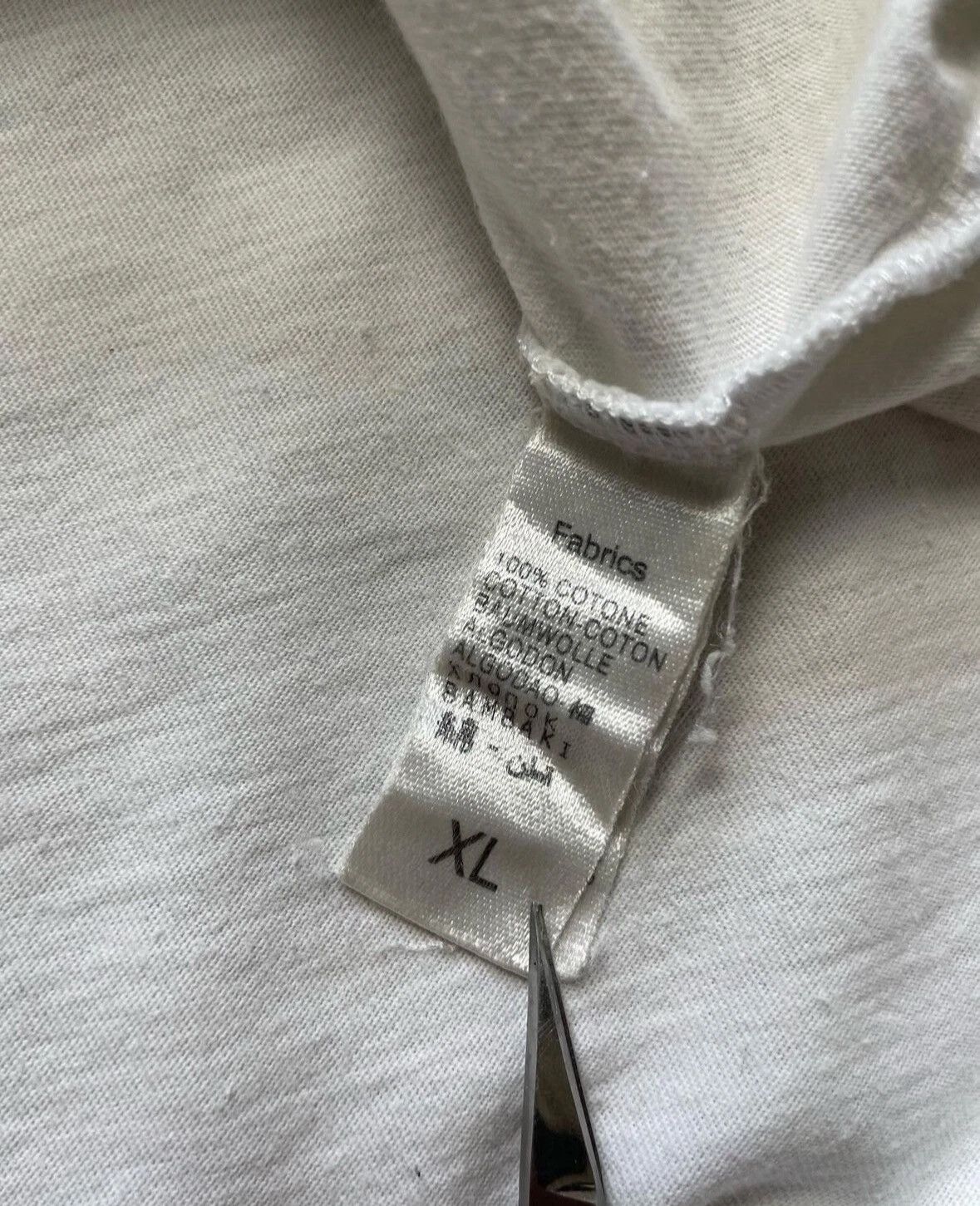 Vintage × Vivienne Westwood Vivienne Westwood Anglomania White Small Orb Logo T-shirt XL Size US XL / EU 56 / 4 - 6 Thumbnail