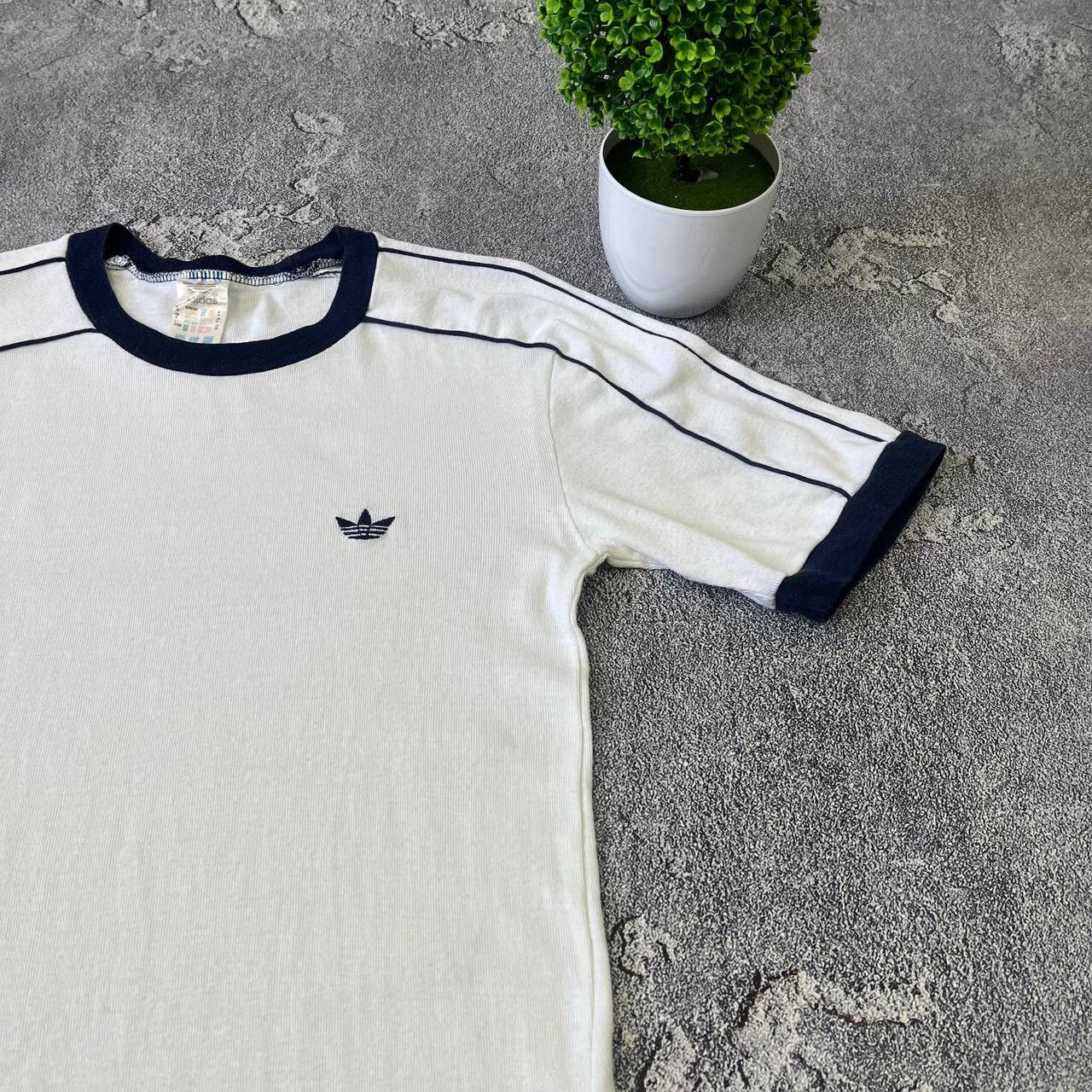 Adidas Vintage 80's Adidas Template Soccer Jersey Athletic Shirt Size US M / EU 48-50 / 2 - 10 Thumbnail