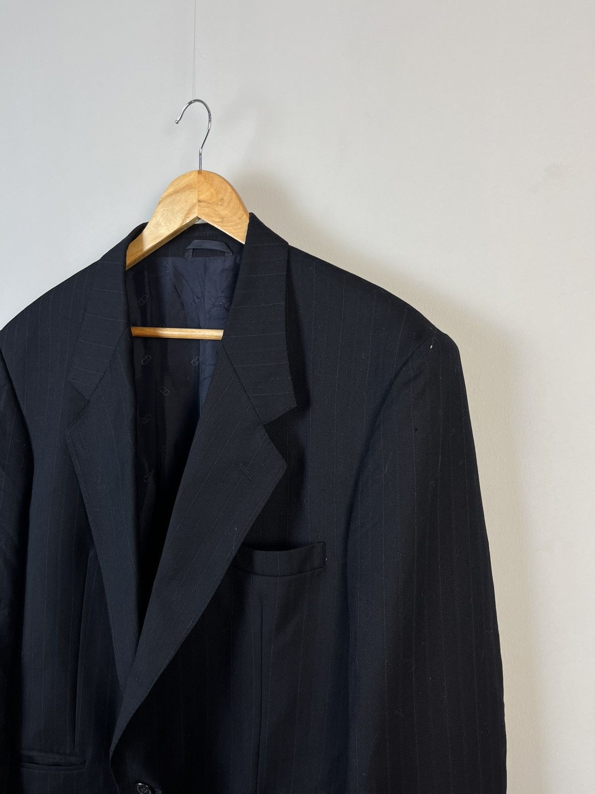 Christian Dior Monsieur × Vintage Christian Dior Monsieur Vintage Luxury Wool Blazer Jacket Size 42R - 3 Thumbnail