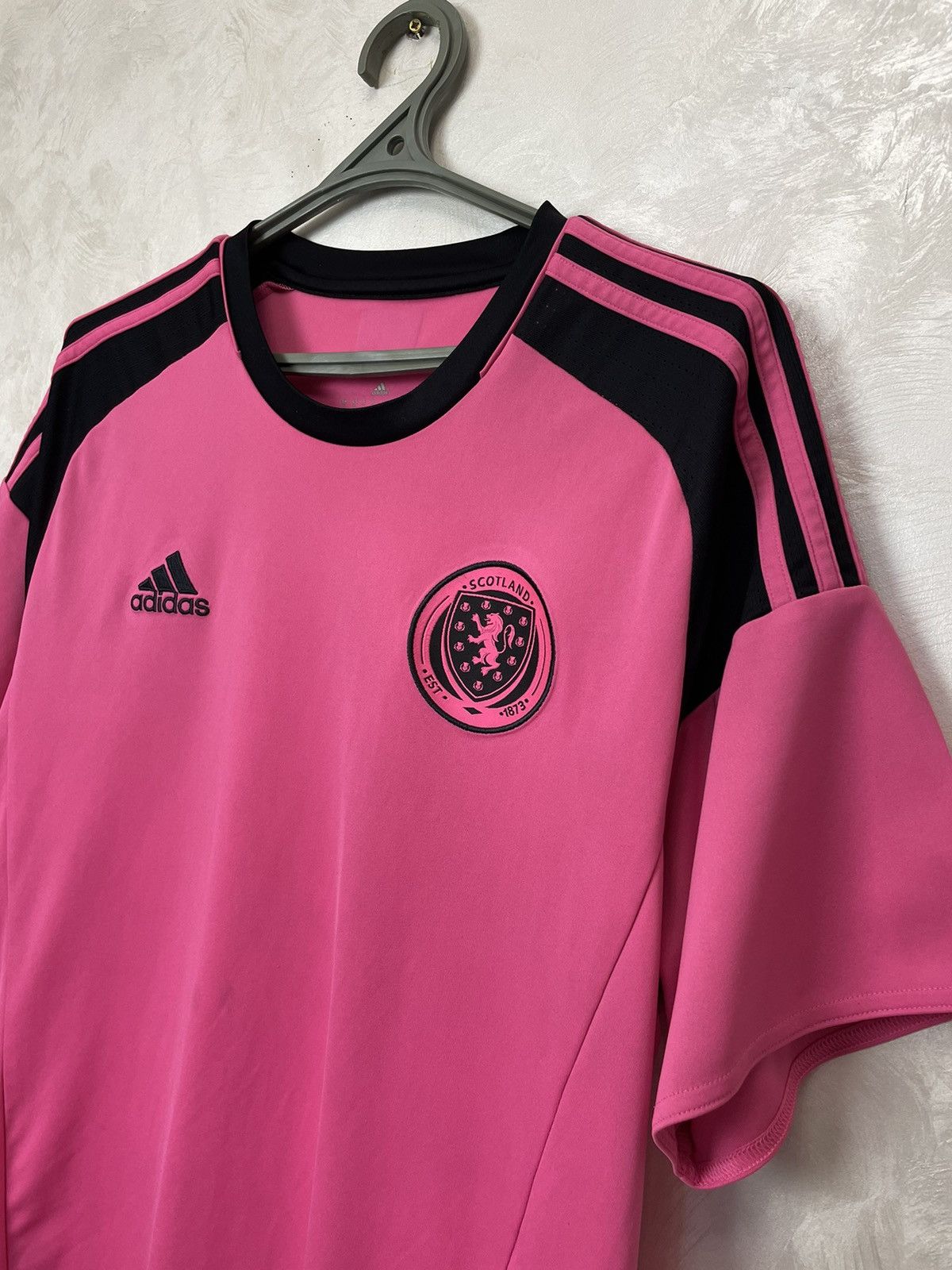 Adidas SCOTLAND 2016 2017 AWAY SHIRT FOOTBALL SOCCER JERSEY ADIDAS Size US XL / EU 56 / 4 - 2 Thumbnail