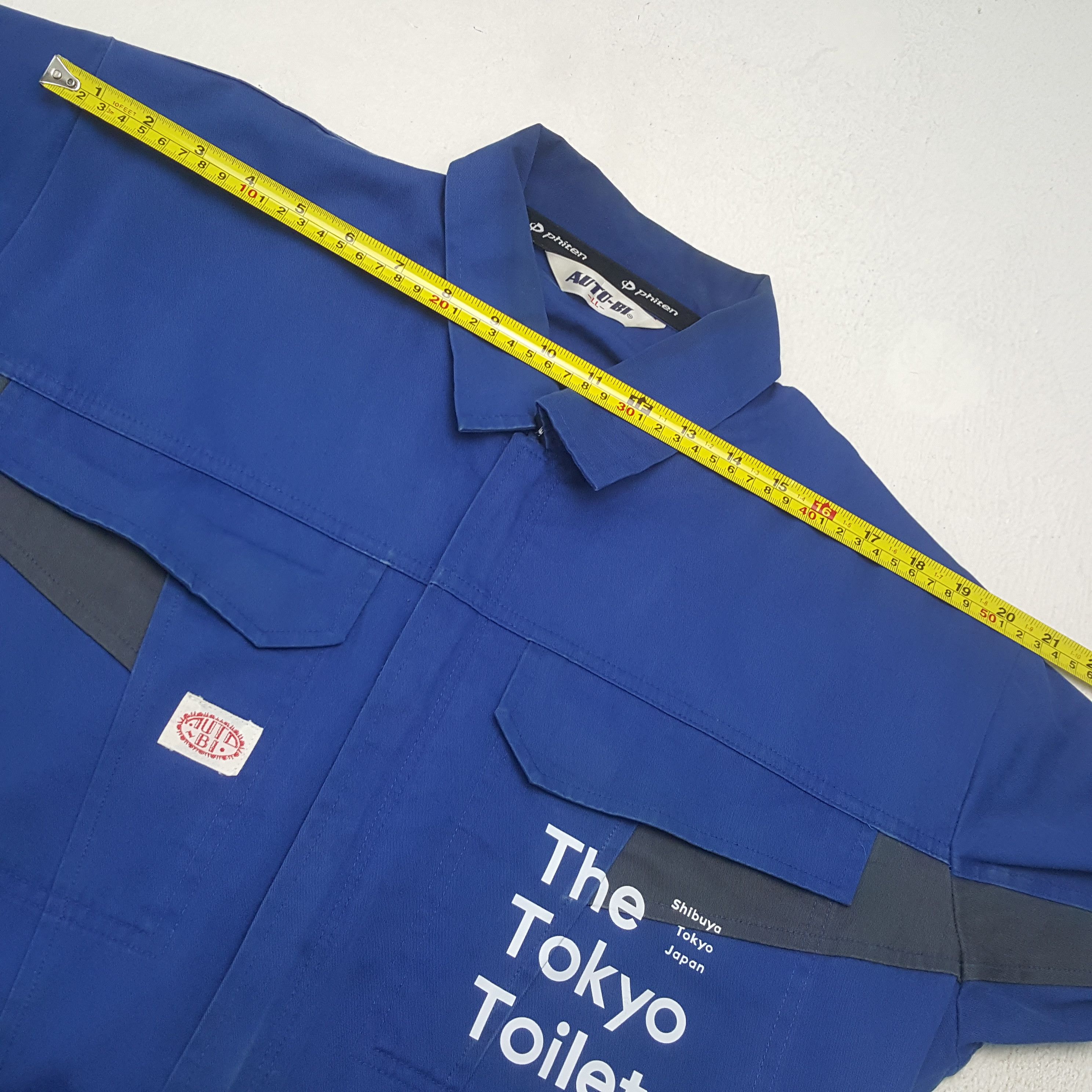 Vintage The Tokyo Toilet Custom Art Coverall C296N17 Size US L / EU 52-54 / 3 - 9 Thumbnail