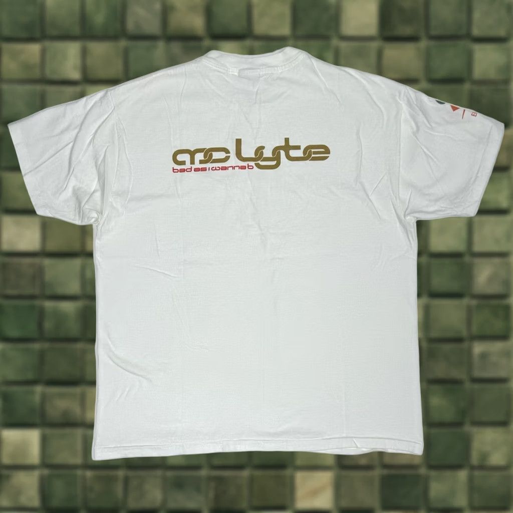 Nike VINTAGE Nike Mc Lyte Bad As I Wanna B 1996 Album Promo Tee XL Adult 90s Hip-Hop Music Size US XL / EU 56 / 4 - 1 Thumbnail