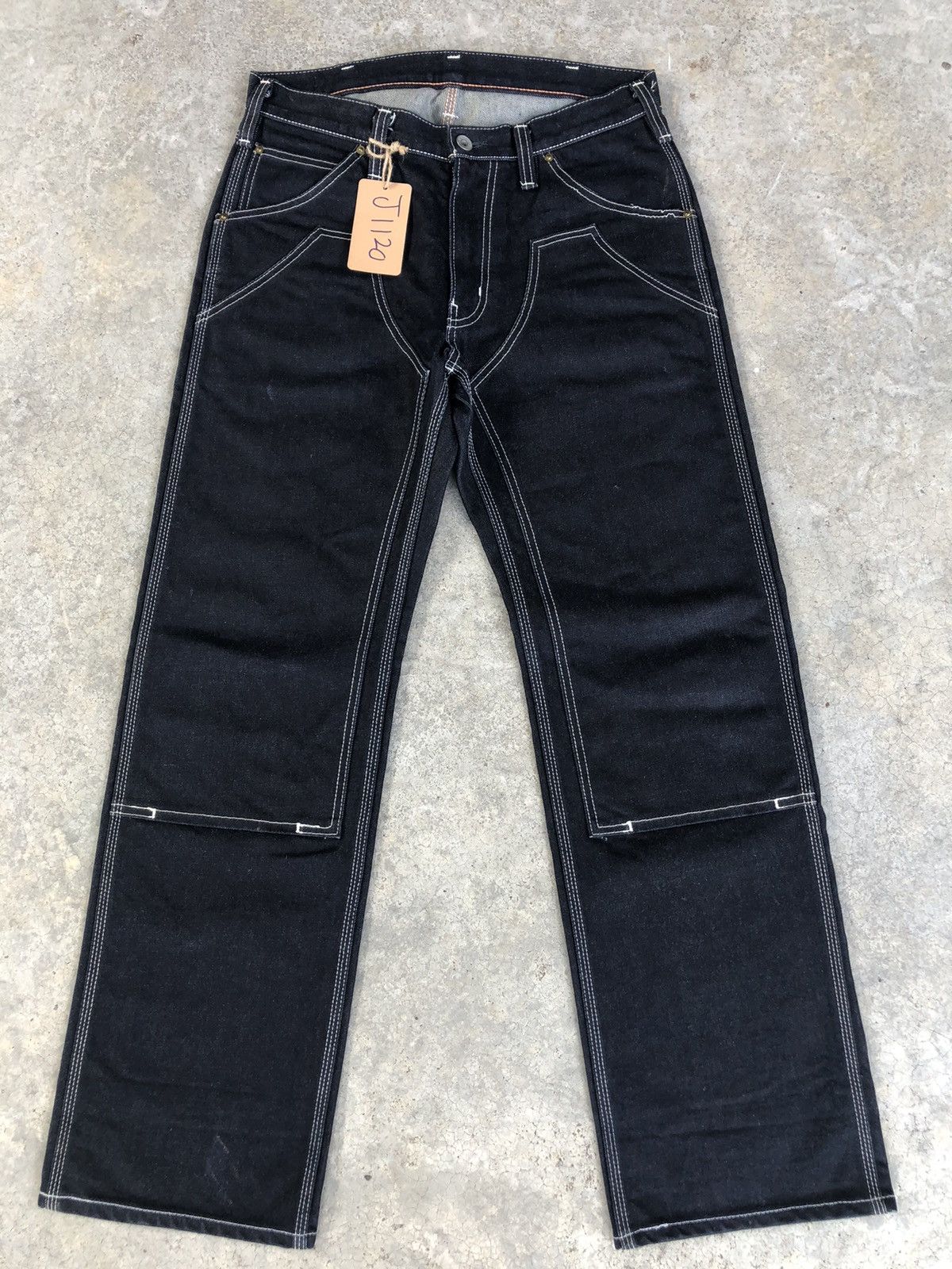 Iron Heart × Japanese Brand Iron Heart Double Knee Biker Jeans