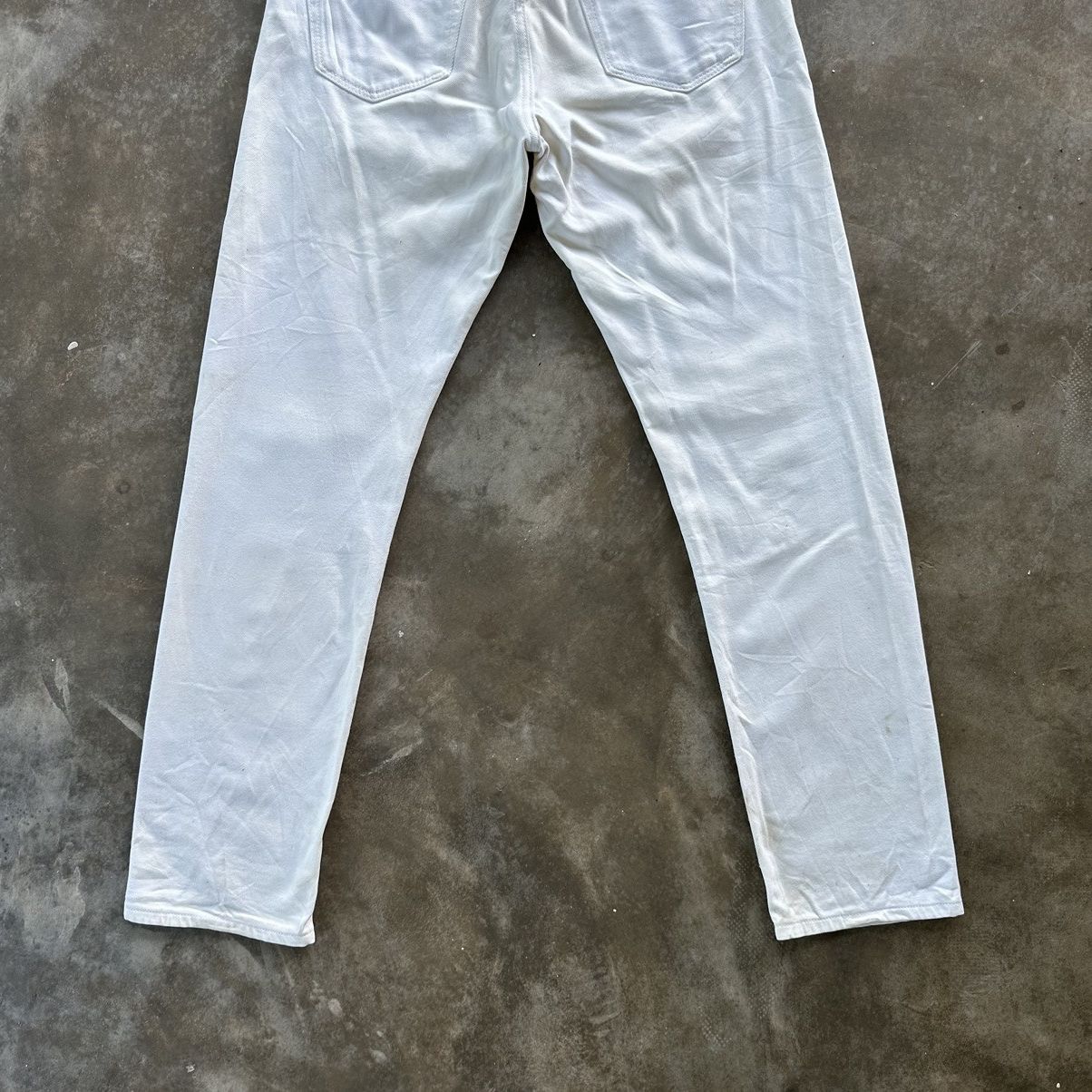 Japanese Brand × Vintage Vintage Uniqlo White Yellowish Casual Trousers Pant Size US 32 / EU 48 - 11 Thumbnail