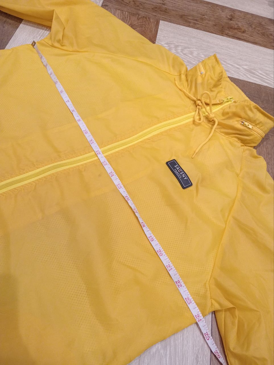 Yohji Yamamoto SACSNY Y'SACCS YOHJI YAMAMOTO WINDBREALER JACKET - YELLOW Size US XL / EU 56 / 4 - 20 Thumbnail