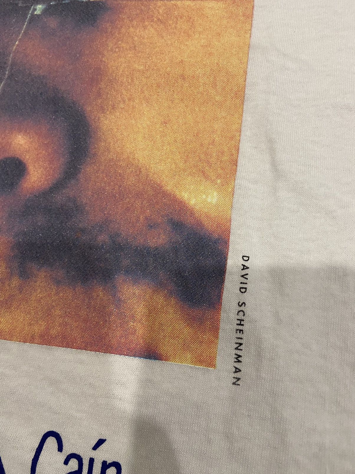 Band Tees Vintage Miguel Bose "Bajo El Signo De Cain" 1994 Tour Size US XL / EU 56 / 4 - 4 Thumbnail