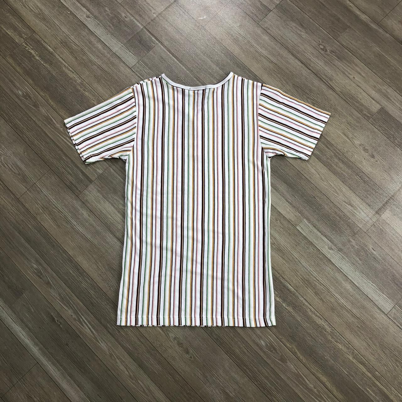 Tornado Mart Tornado Mart Stripe Half Button Shirt Size US S / EU 44-46 / 1 - 4 Thumbnail