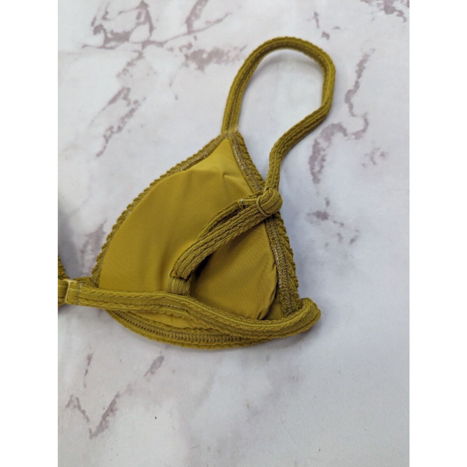 Good American Good American Swim Top Women 1 Small Crinkle Bikini Triangle Size S / US 4 / IT 40 - 8 Thumbnail