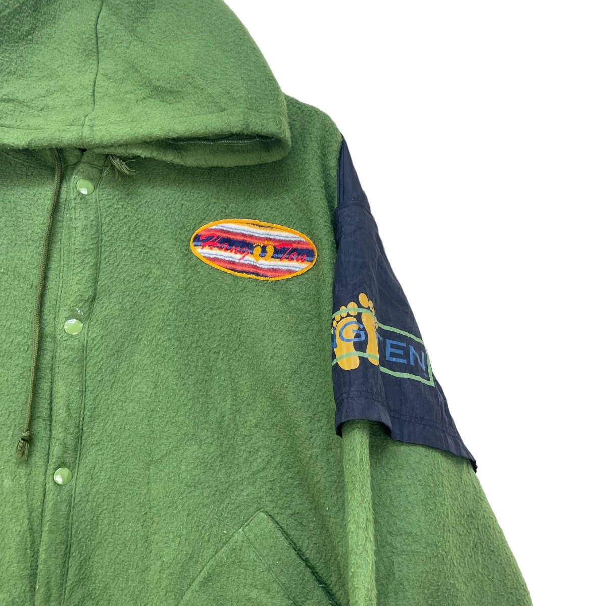 Hang Ten 💥Vintage Hang Ten Streetwear Surf Style Hooded Jacket Size US L / EU 52-54 / 3 - 3 Thumbnail