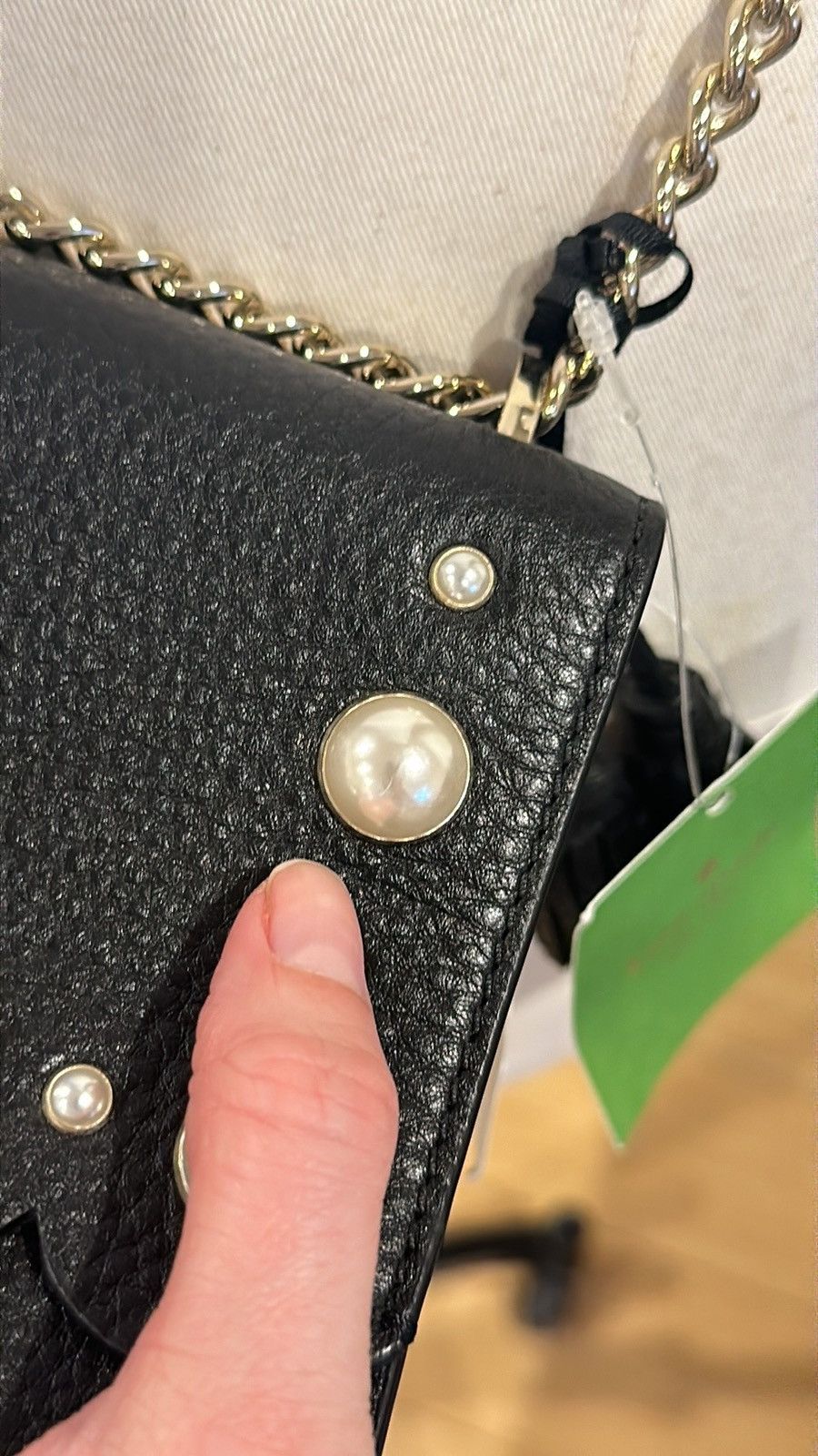 Kate Spade NWT Hayes Street Pearl Hazel Crossbody Purse Size ONE SIZE - 4 Thumbnail