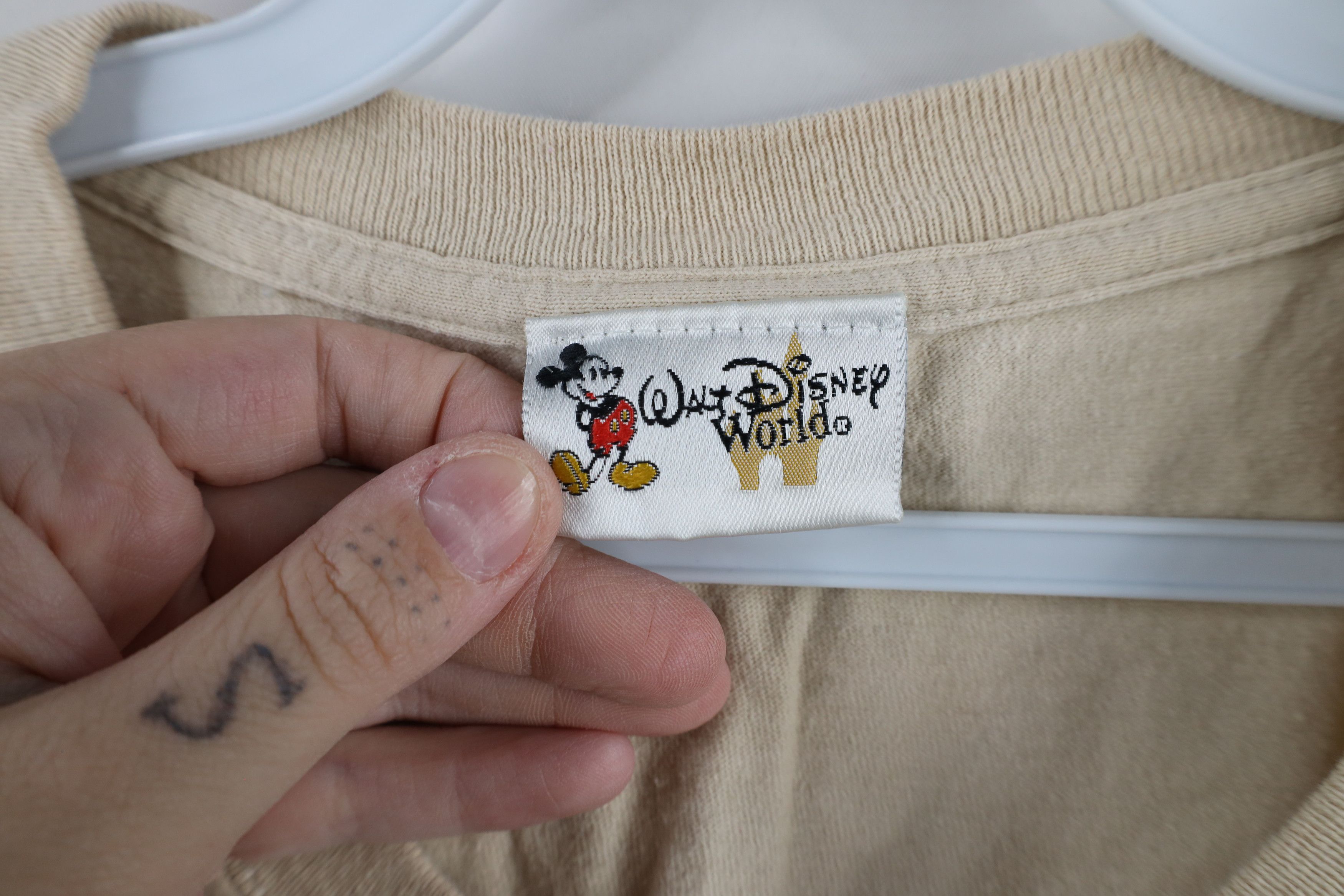 Disney × Vintage Vintage 90s Walt Disney World Magic Music Days T-Shirt Beige Size US XL / EU 56 / 4 - 7 Thumbnail