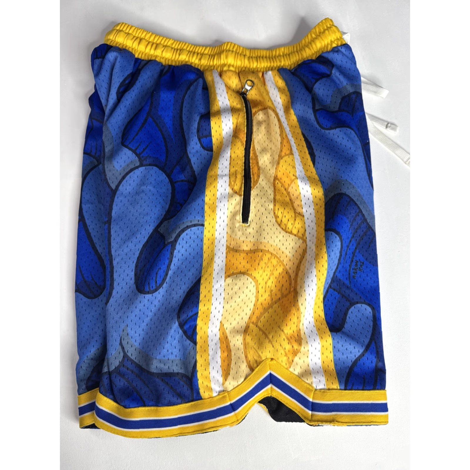 Vintage Collect & Select Aaron Kai Authentic Basketball Shorts Warriors Sz Small S Mens Size US 29 - 5 Thumbnail