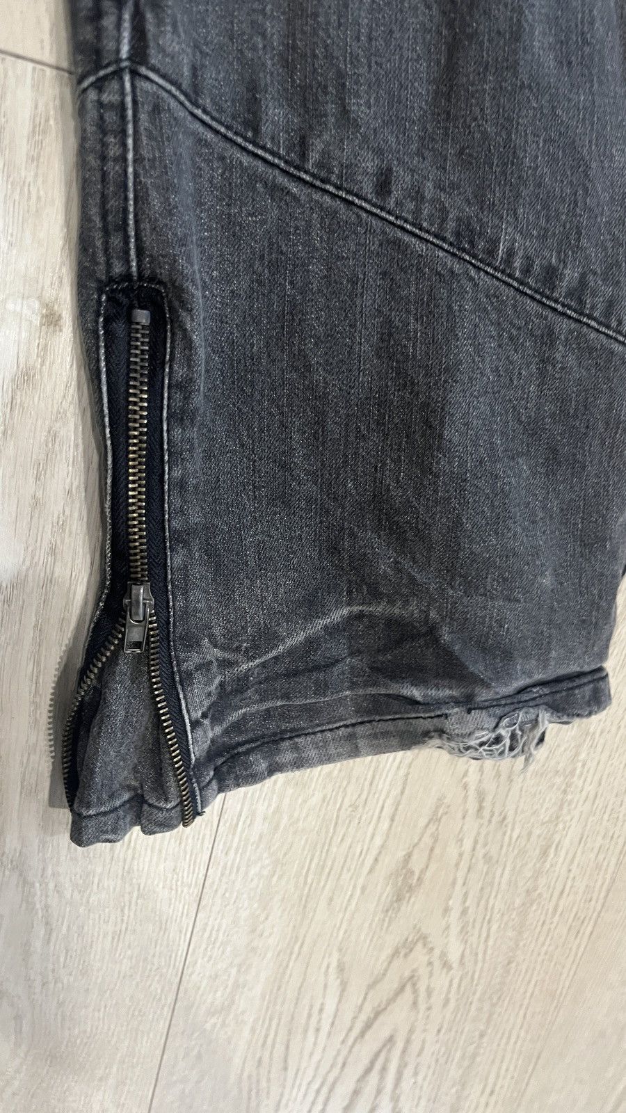 Japanese Brand Black bacarra jeans Size US 33 - 9 Thumbnail
