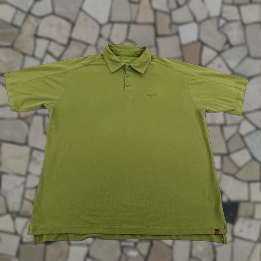 Vintage Woolrich Polo Shirt Mens Large Green Outdoors Casual Camping Embroidered Logo Polo Shirt Mens L Green Woolrich Outdoor Logo Embroidered Casual Camping Size US L / EU 52-54 / 3 - 1 Thumbnail