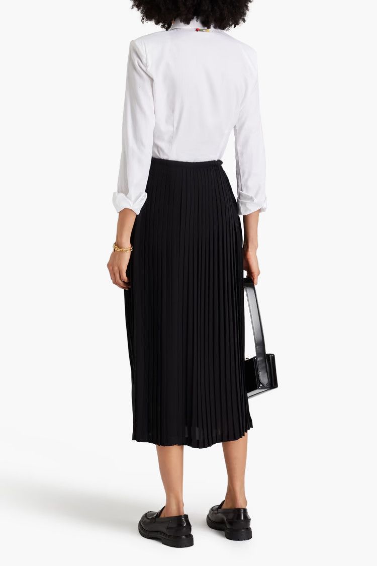 Valentino o1y0326 Midi Skirt in Black Size 26" / US 2 / IT 38 - 3 Thumbnail
