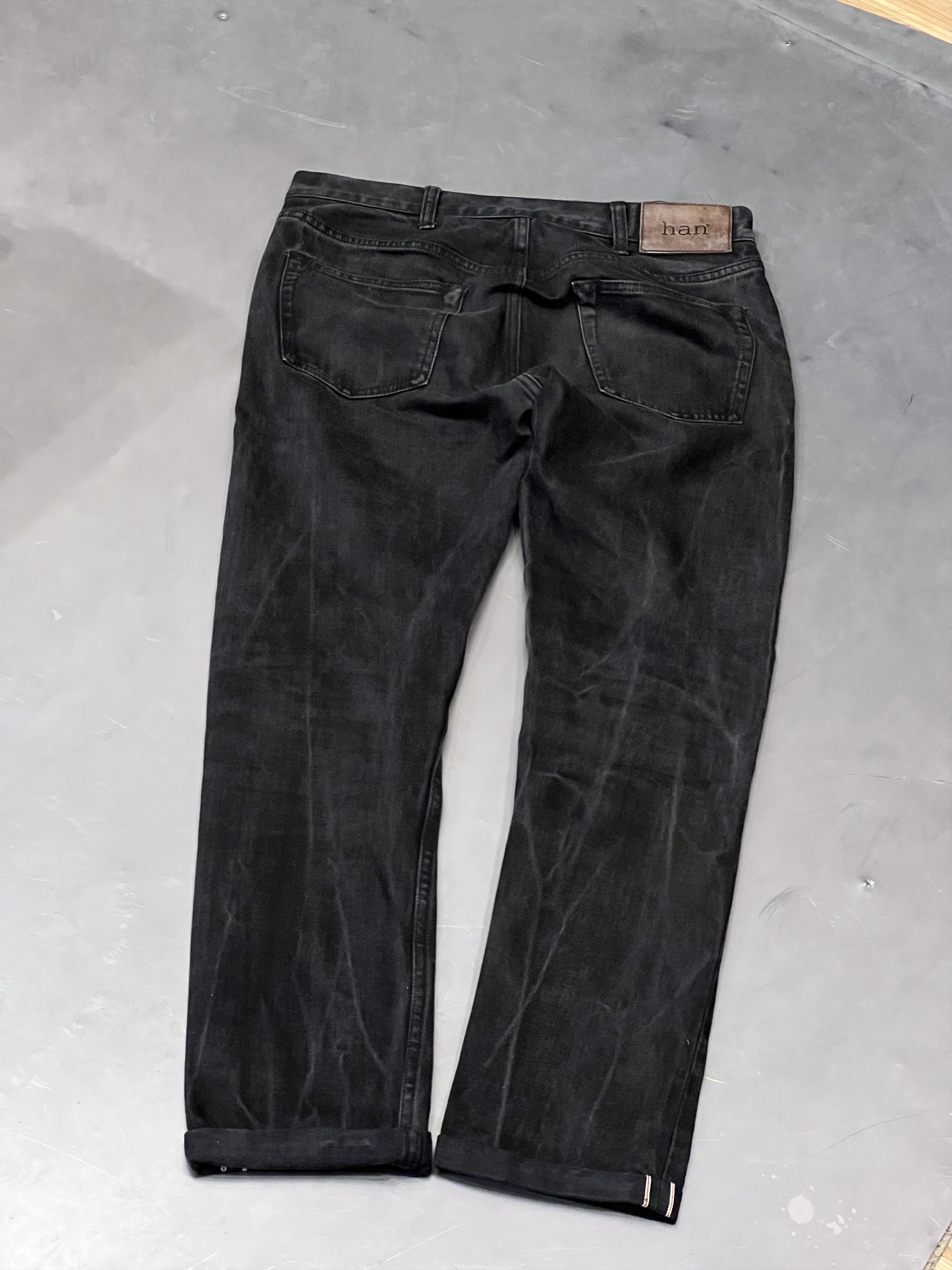 Han Kjobenhavn Han Kjobenhavn black Japanese Selvedge denim Size US 29 - 5 Thumbnail