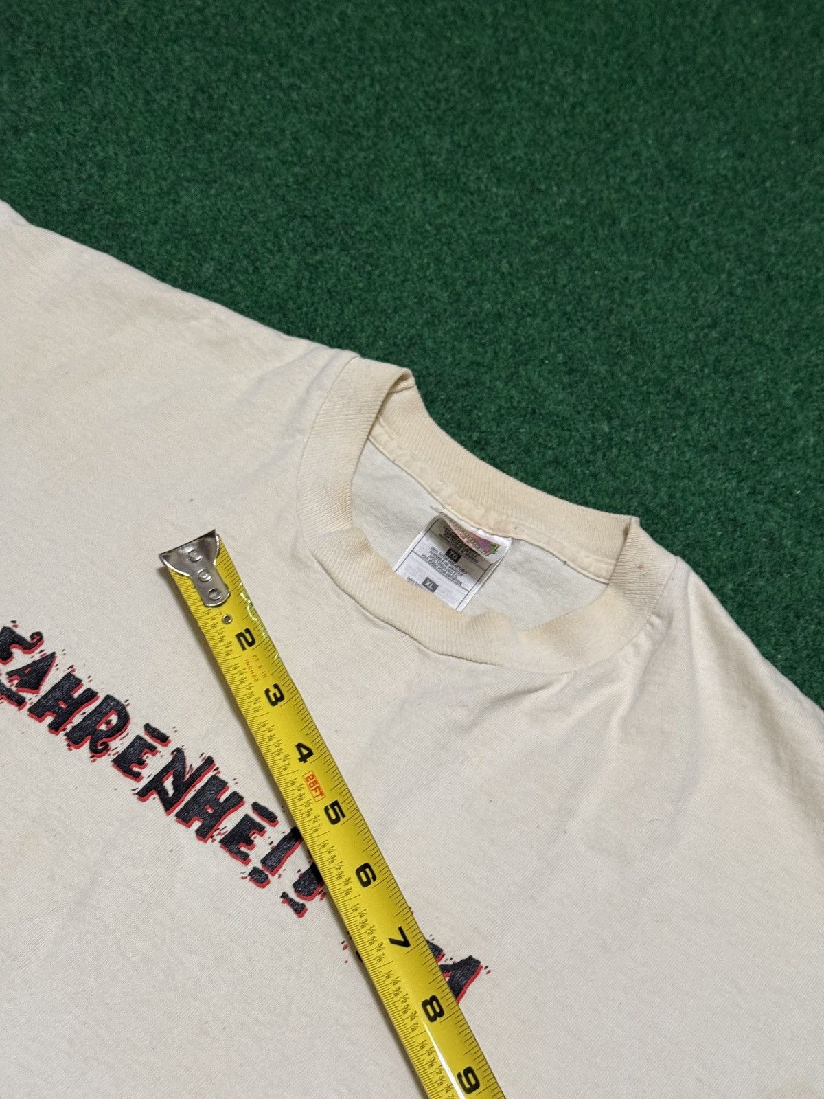 Band Tees Vintage Fahrenheit 451 NYHC XL 90s Hardcore Band T Shirt Size US XL / EU 56 / 4 - 7 Thumbnail