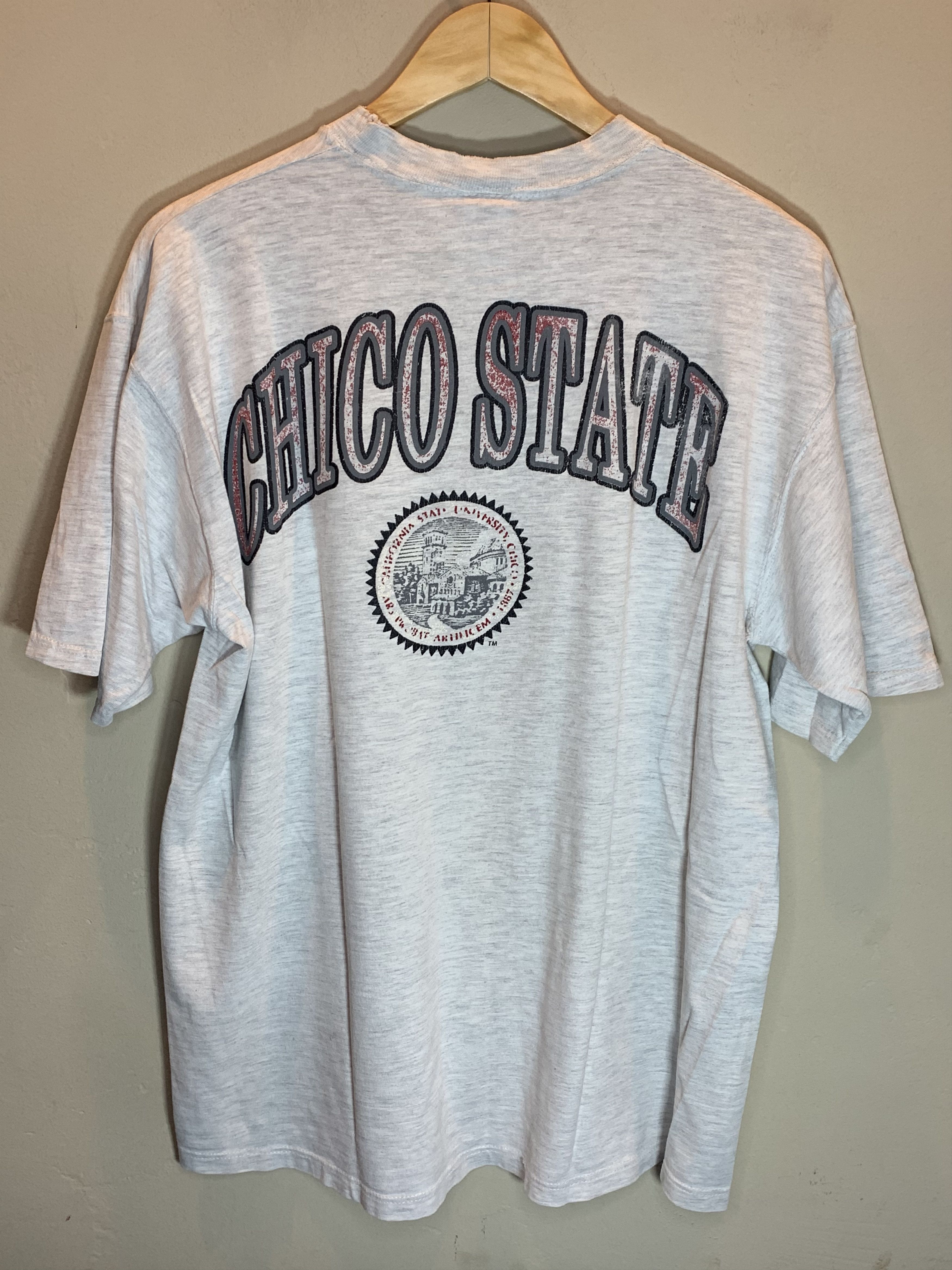 Vintage *RARE* Vintage 90’s Chico State University Russell T-Shirt L Size US L / EU 52-54 / 3 - 2 Thumbnail